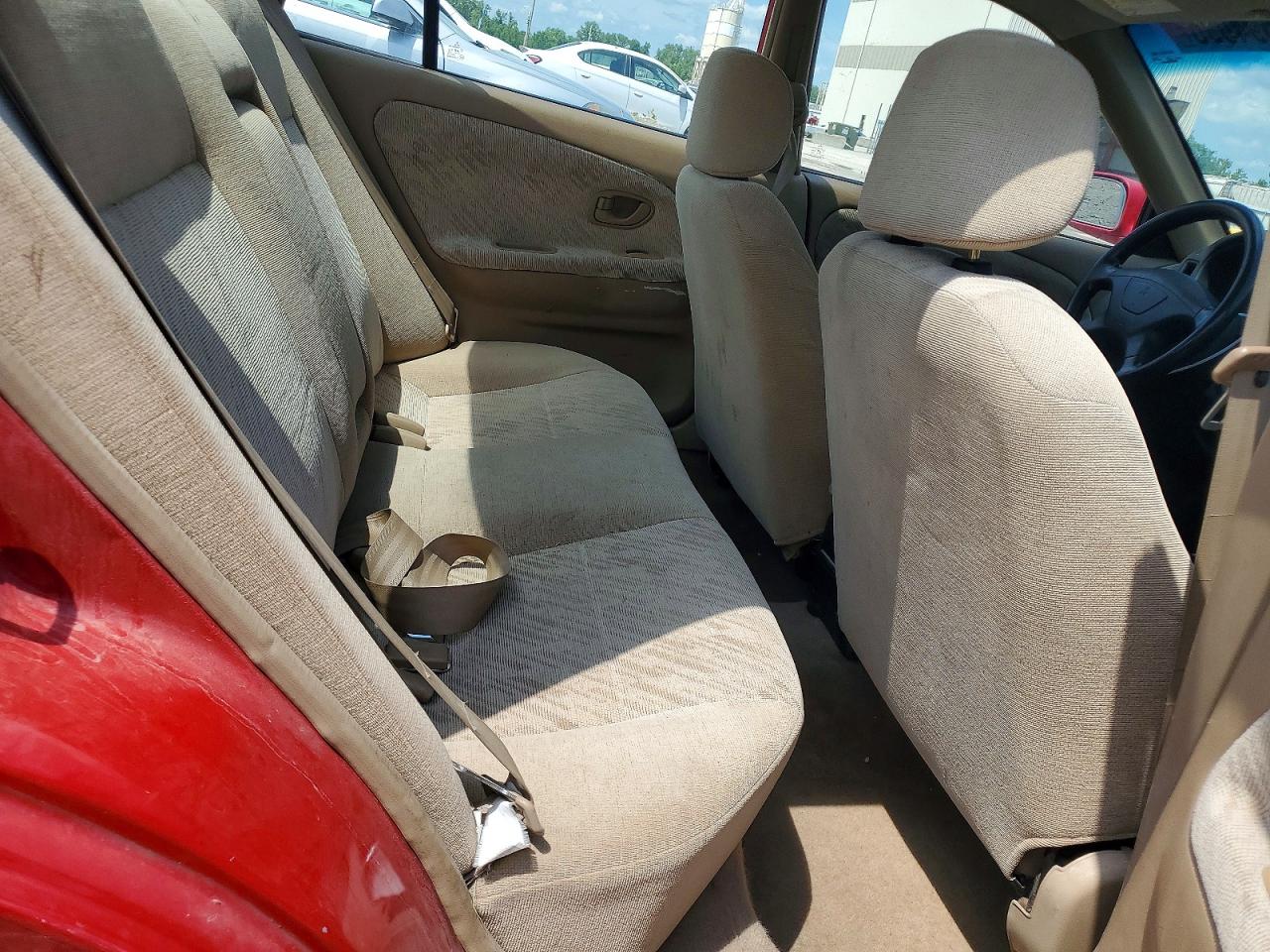 2000 Mitsubishi Mirage Red vin: JA3AY26C9YU031888