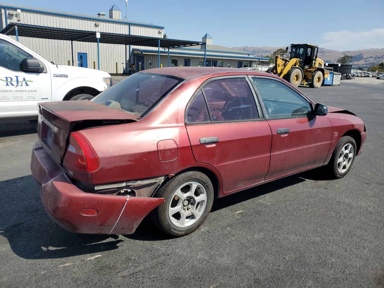 2000 Mitsubishi Mirage De Red vin: JA3AY26CXYU016316