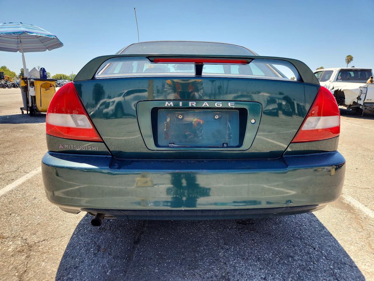 1997 Mitsubishi Mirage Ls Green vin: JA3AY31C2VU000216