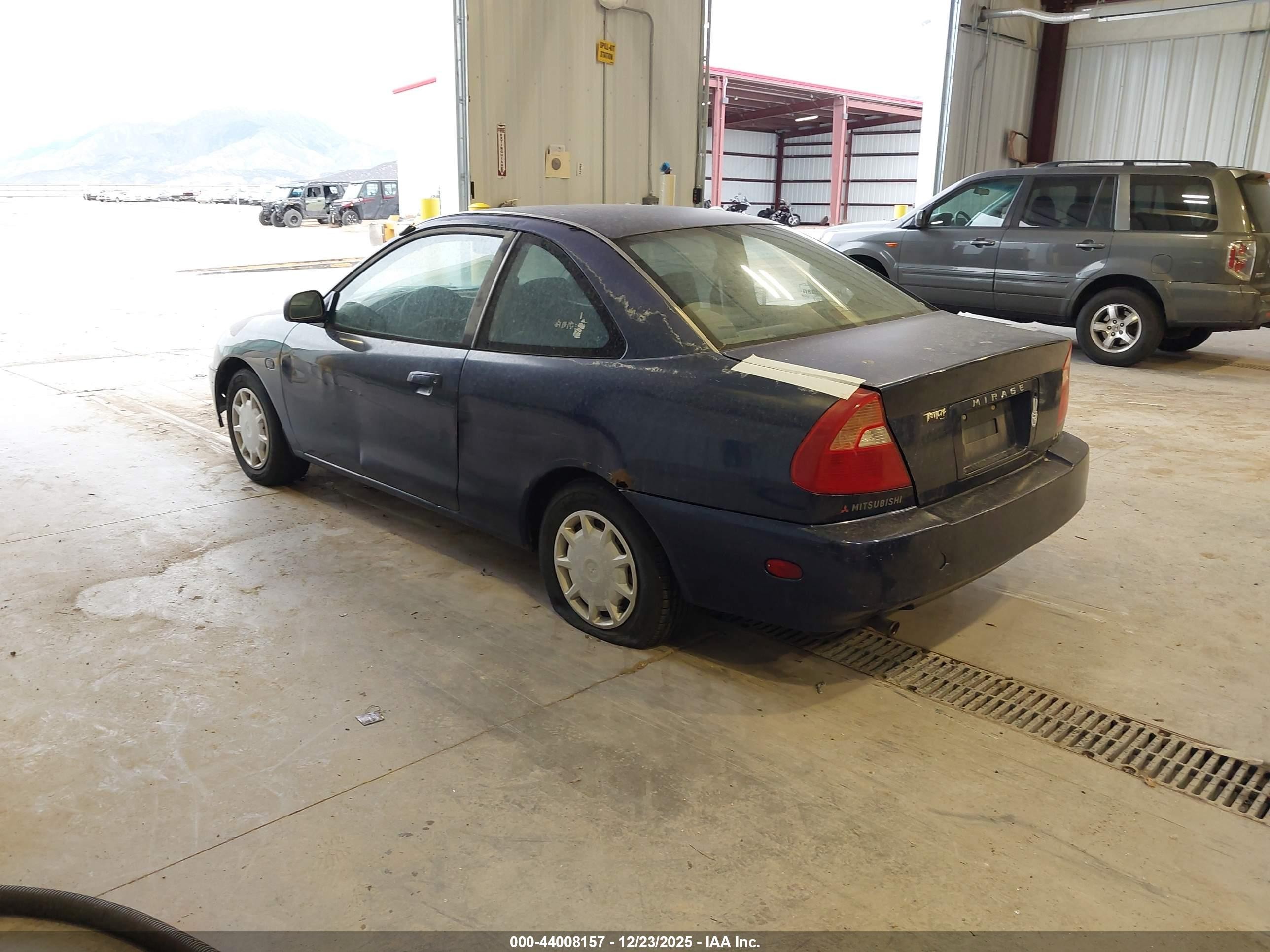 2001 Mitsubishi Mirage Ls Blue vin: JA3AY31C31U014555