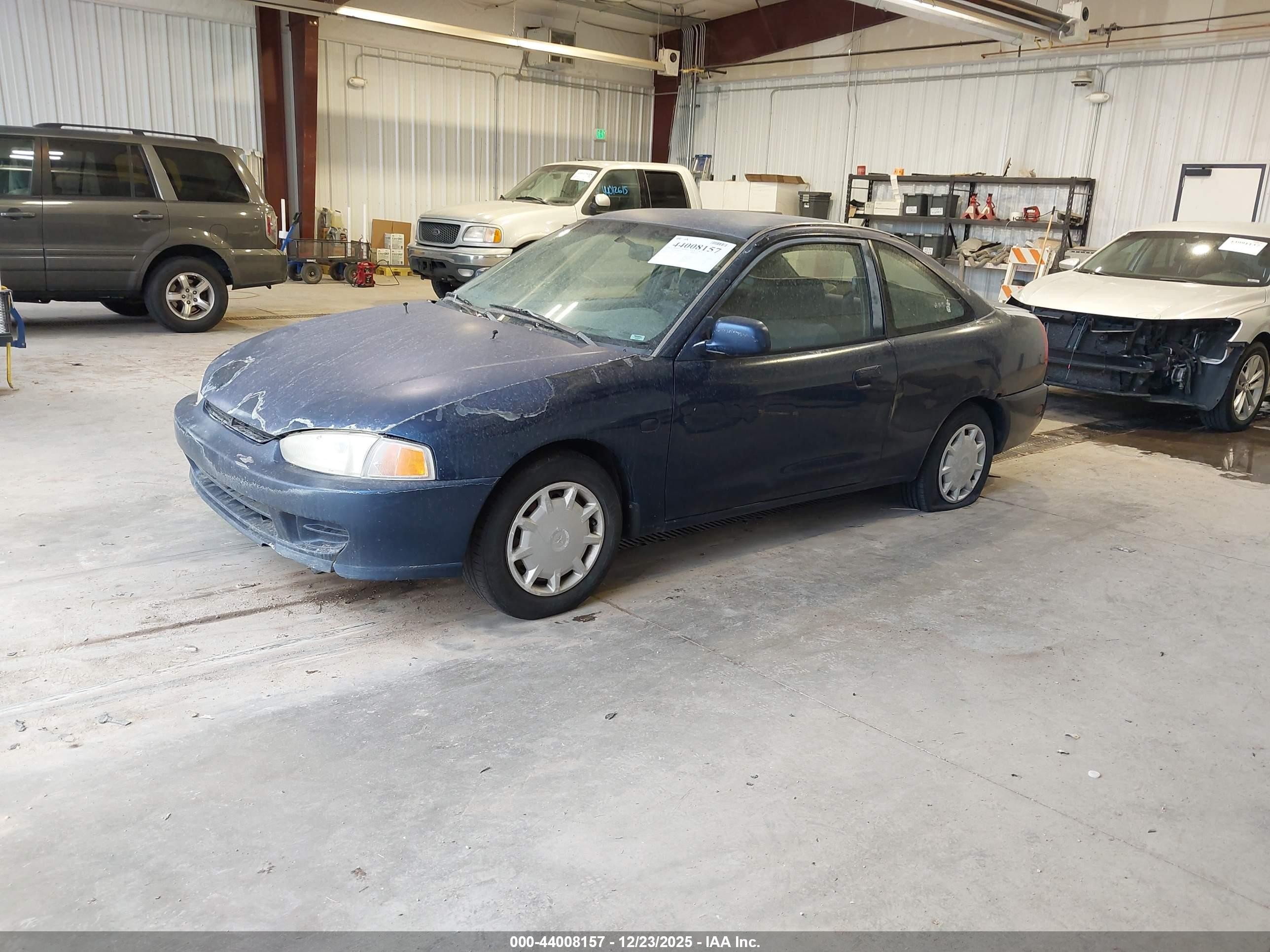 2001 Mitsubishi Mirage Ls Blue vin: JA3AY31C31U014555