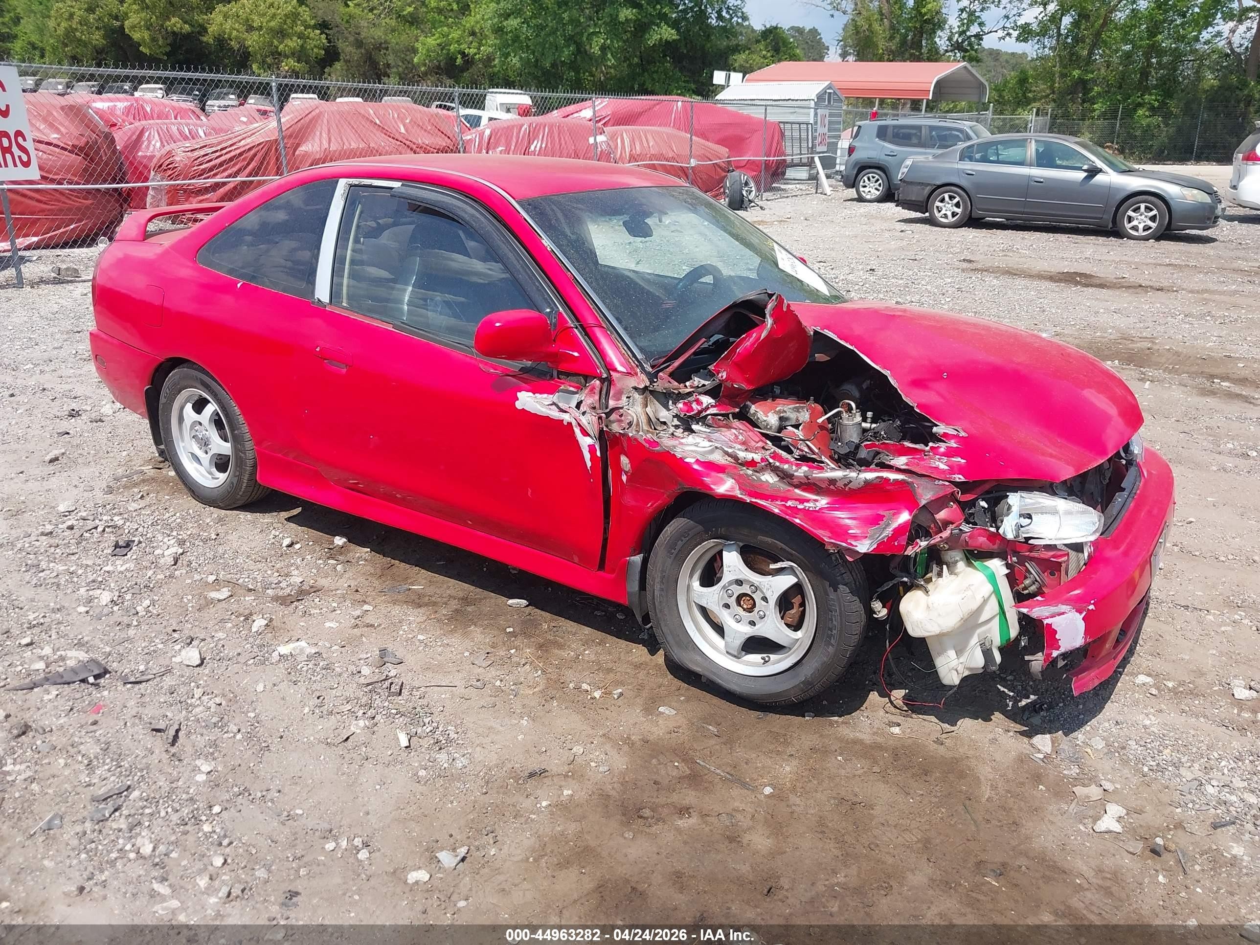 1998 Mitsubishi Mirage Ls 1.8l Red vin: JA3AY31C7WU013559