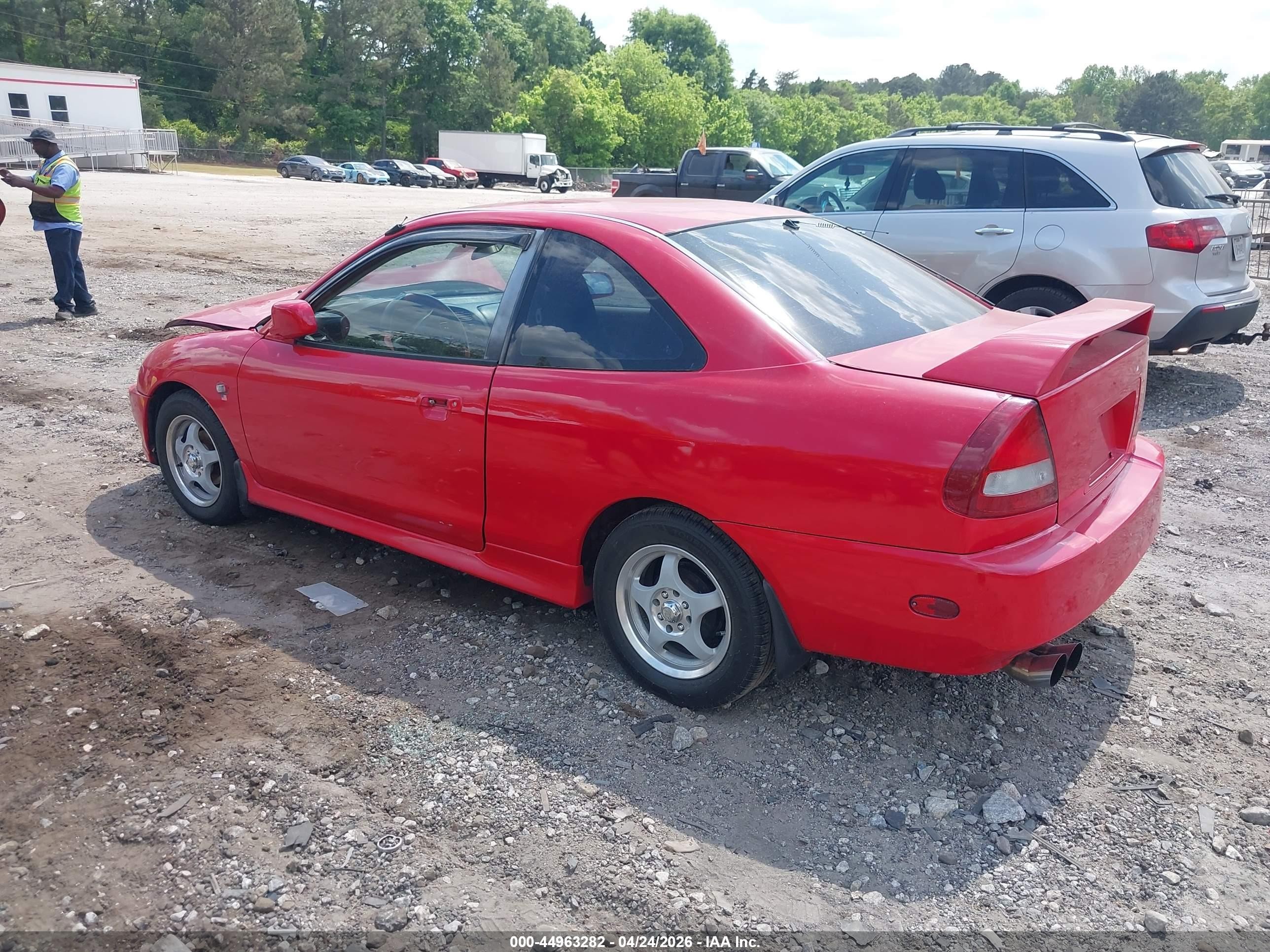 1998 Mitsubishi Mirage Ls 1.8l Red vin: JA3AY31C7WU013559
