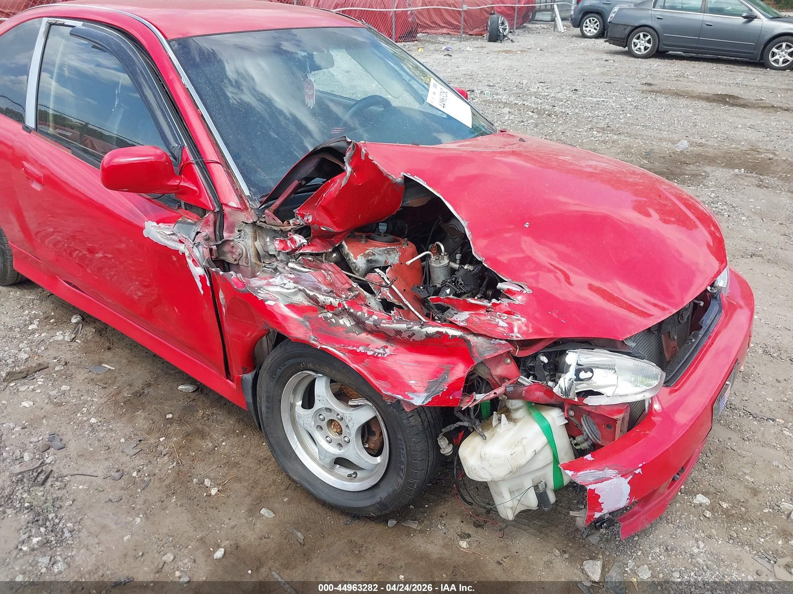 1998 Mitsubishi Mirage Ls 1.8l Red vin: JA3AY31C7WU013559