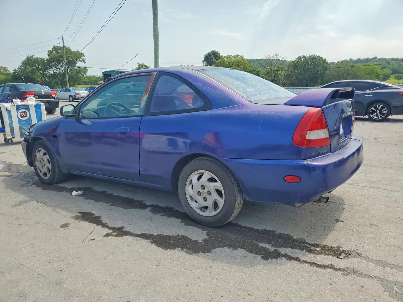 1997 Mitsubishi Mirage Ls Purple vin: JA3AY31C9VU006143
