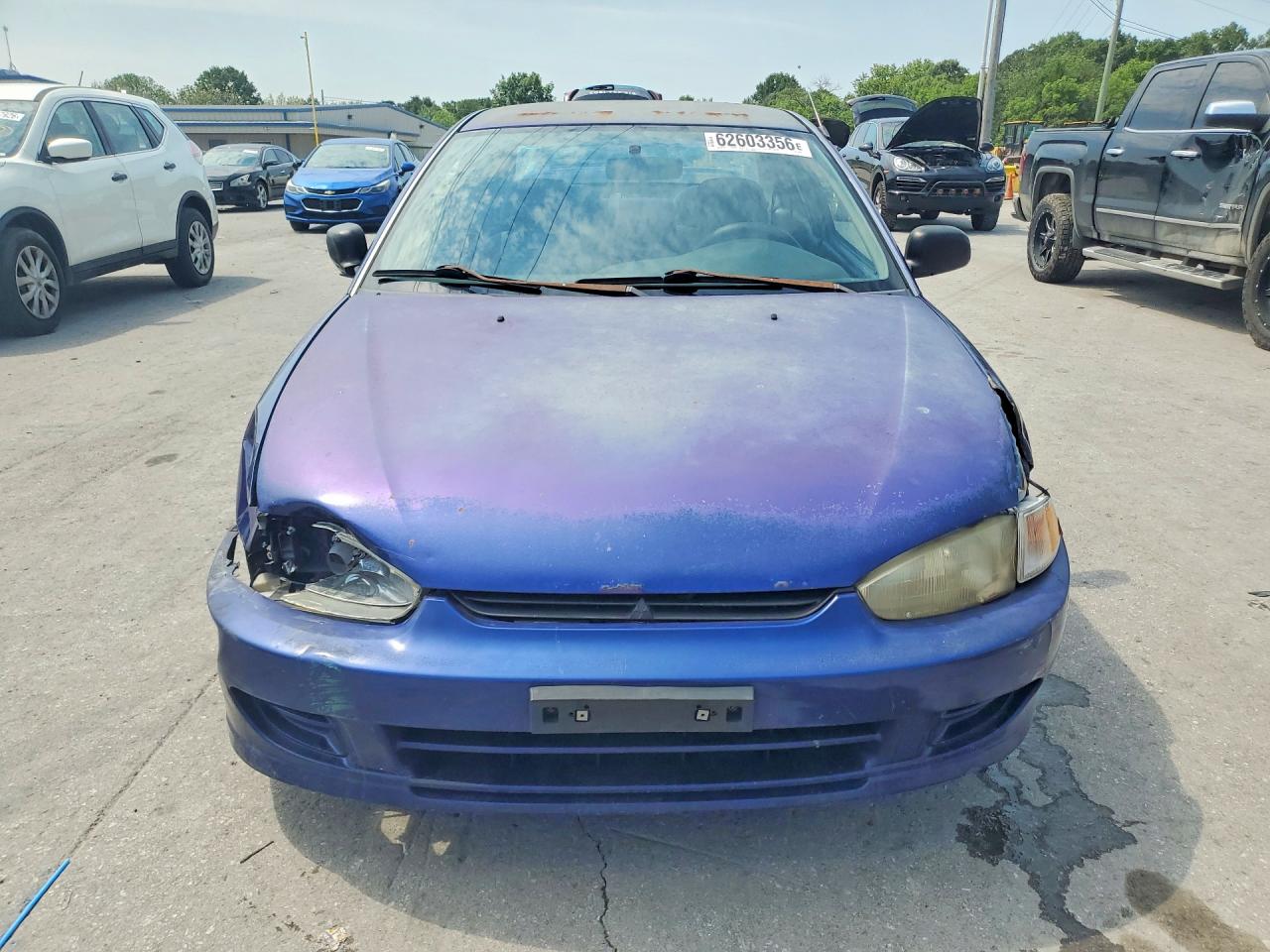 1997 Mitsubishi Mirage Ls Purple vin: JA3AY31C9VU006143