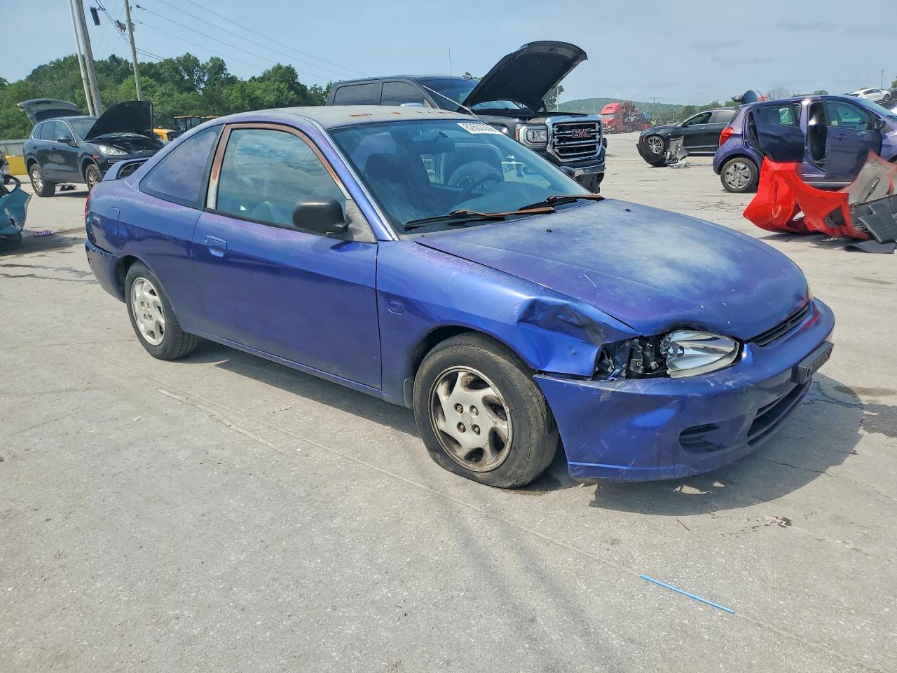 1997 Mitsubishi Mirage Ls Purple vin: JA3AY31C9VU006143
