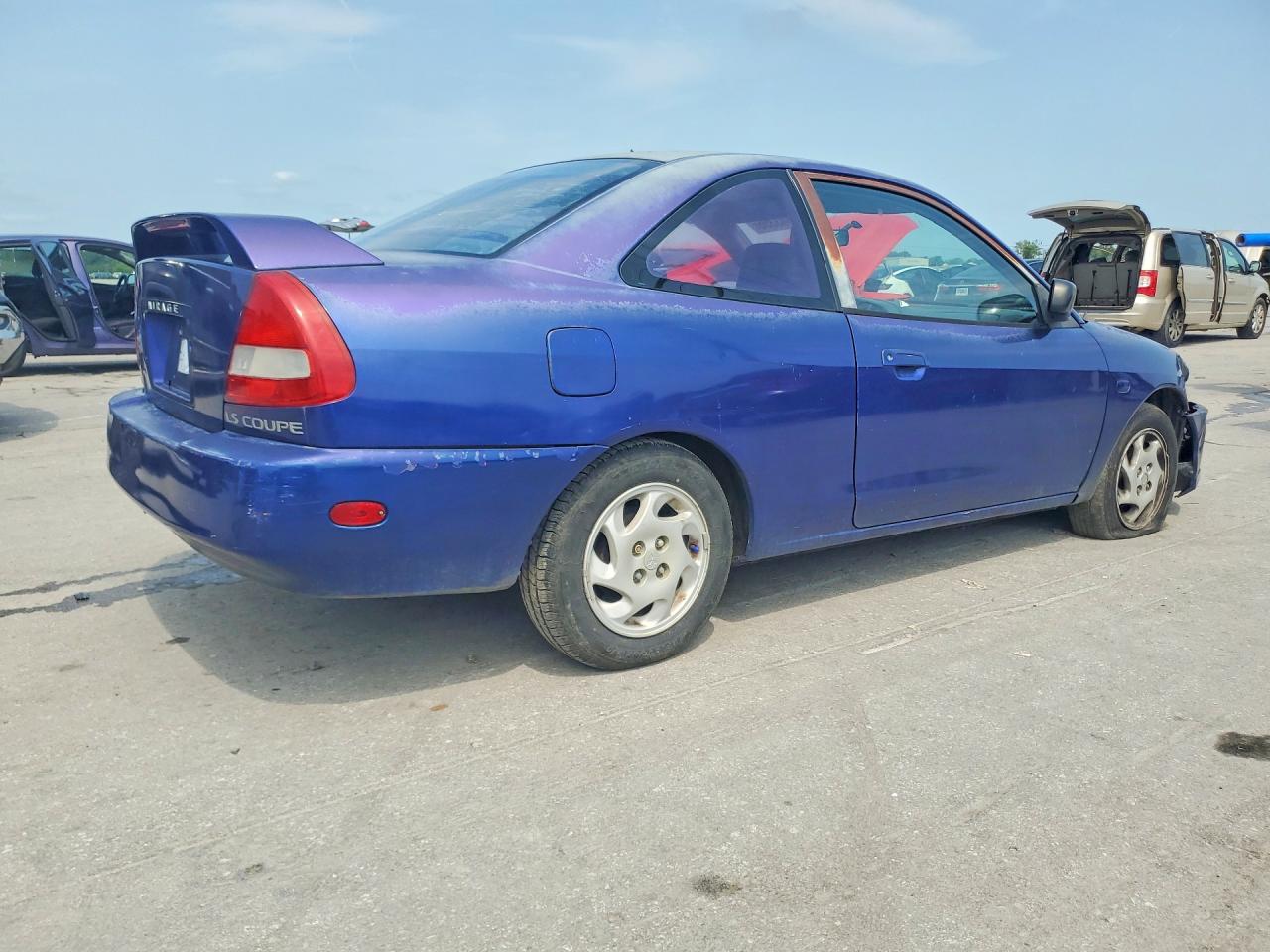 1997 Mitsubishi Mirage Ls Purple vin: JA3AY31C9VU006143