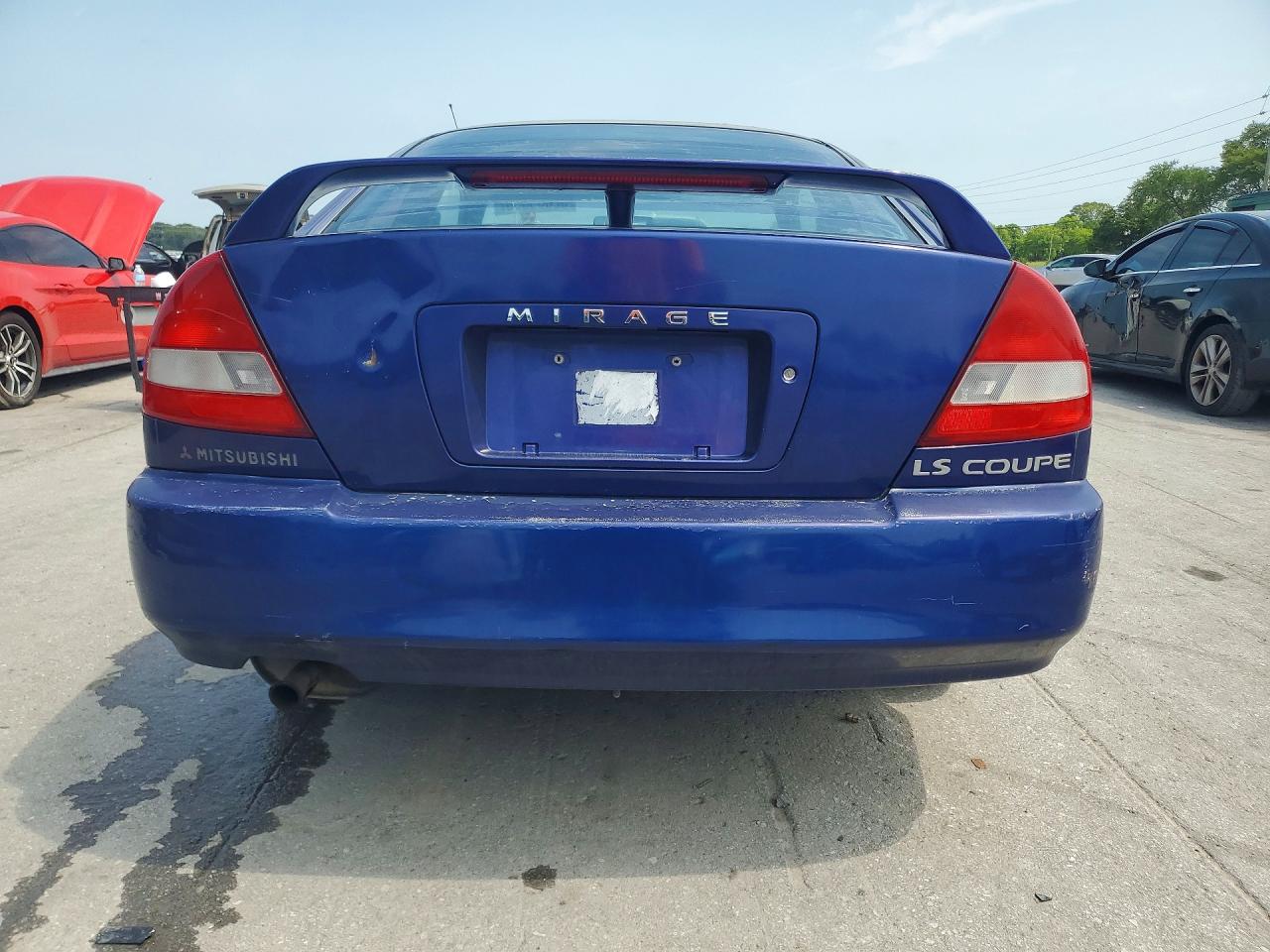 1997 Mitsubishi Mirage Ls Purple vin: JA3AY31C9VU006143