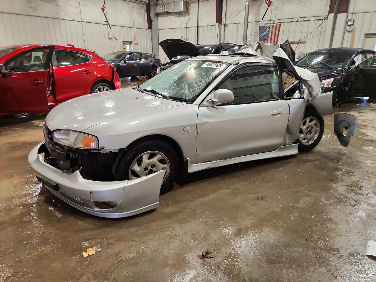 2001 Mitsubishi Mirage Ls Silver vin: JA3AY31CX1U012446