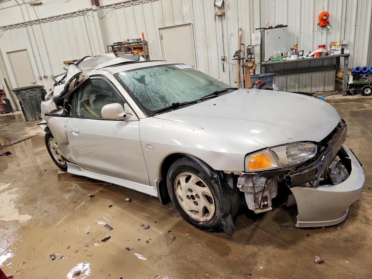 2001 Mitsubishi Mirage Ls Silver vin: JA3AY31CX1U012446
