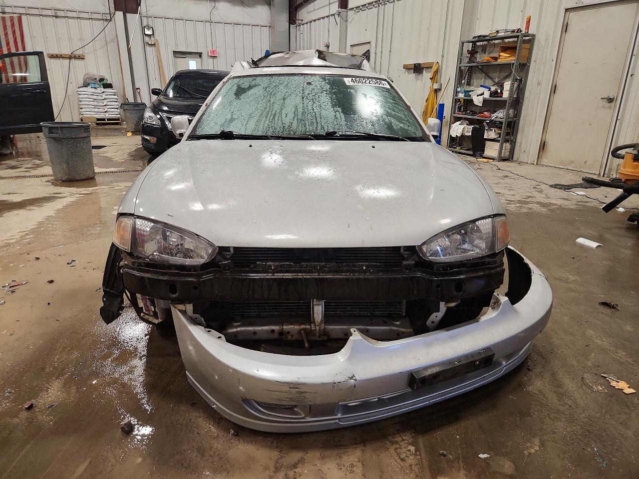 2001 Mitsubishi Mirage Ls Silver vin: JA3AY31CX1U012446