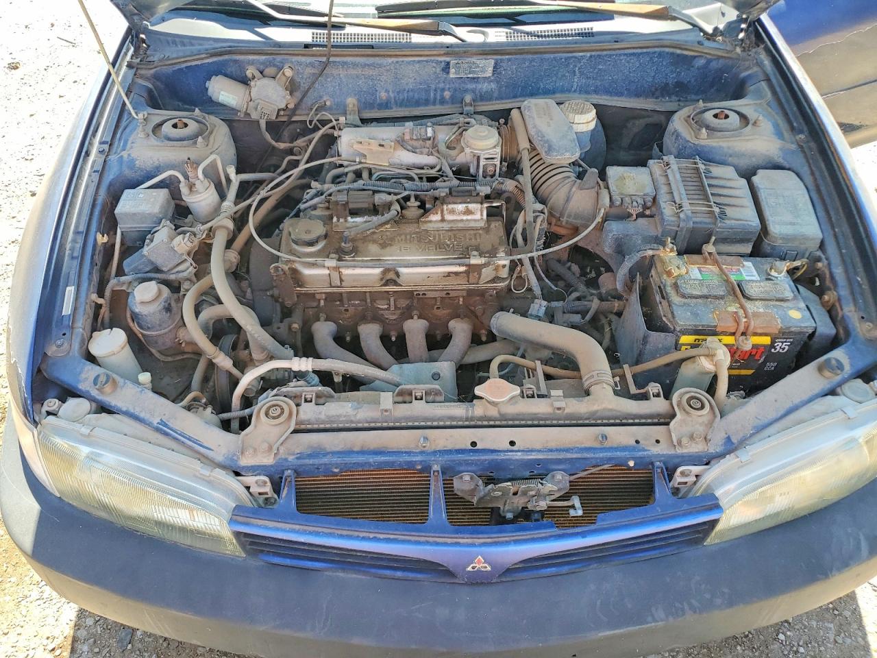 2001 Mitsubishi Mirage Ls Blue vin: JA3AY36C51U032287