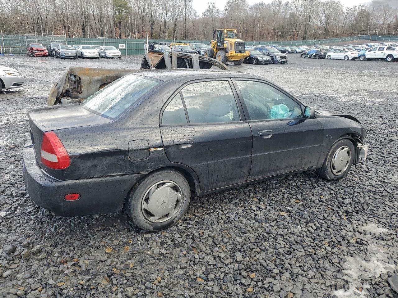 1997 Mitsubishi Mirage Ls Black vin: JA3AY36C6VU046236