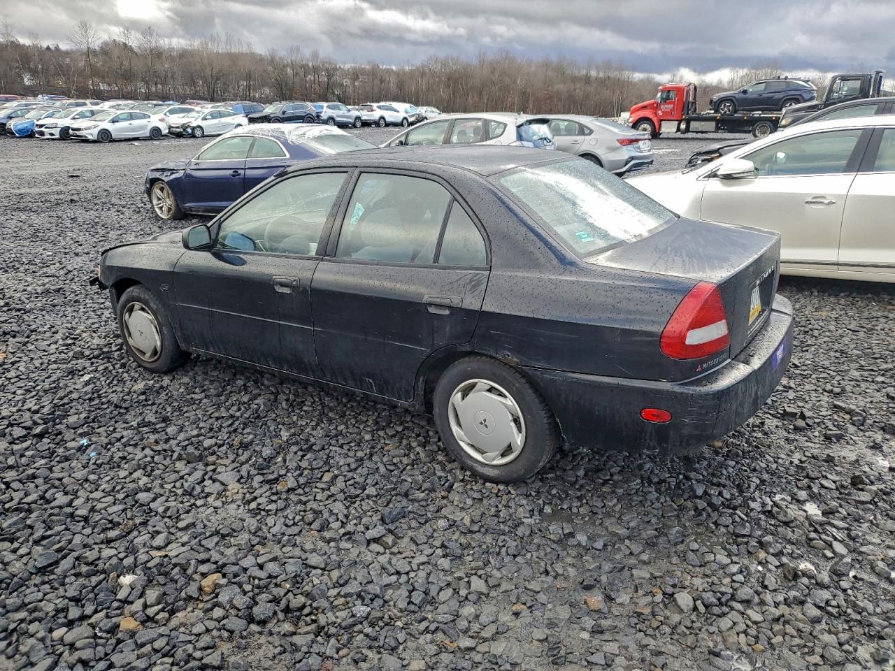 1997 Mitsubishi Mirage Ls Black vin: JA3AY36C6VU046236