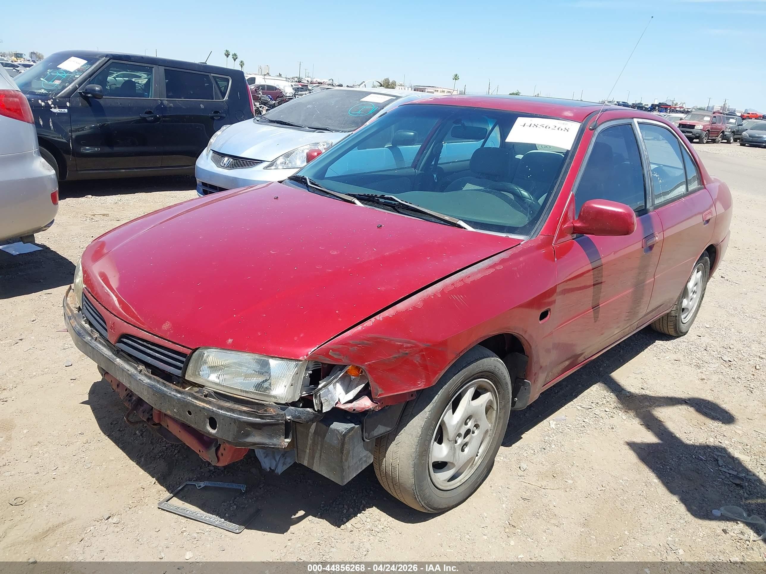2001 Mitsubishi Mirage Ls Красный vin: JA3AY36CX1U016277