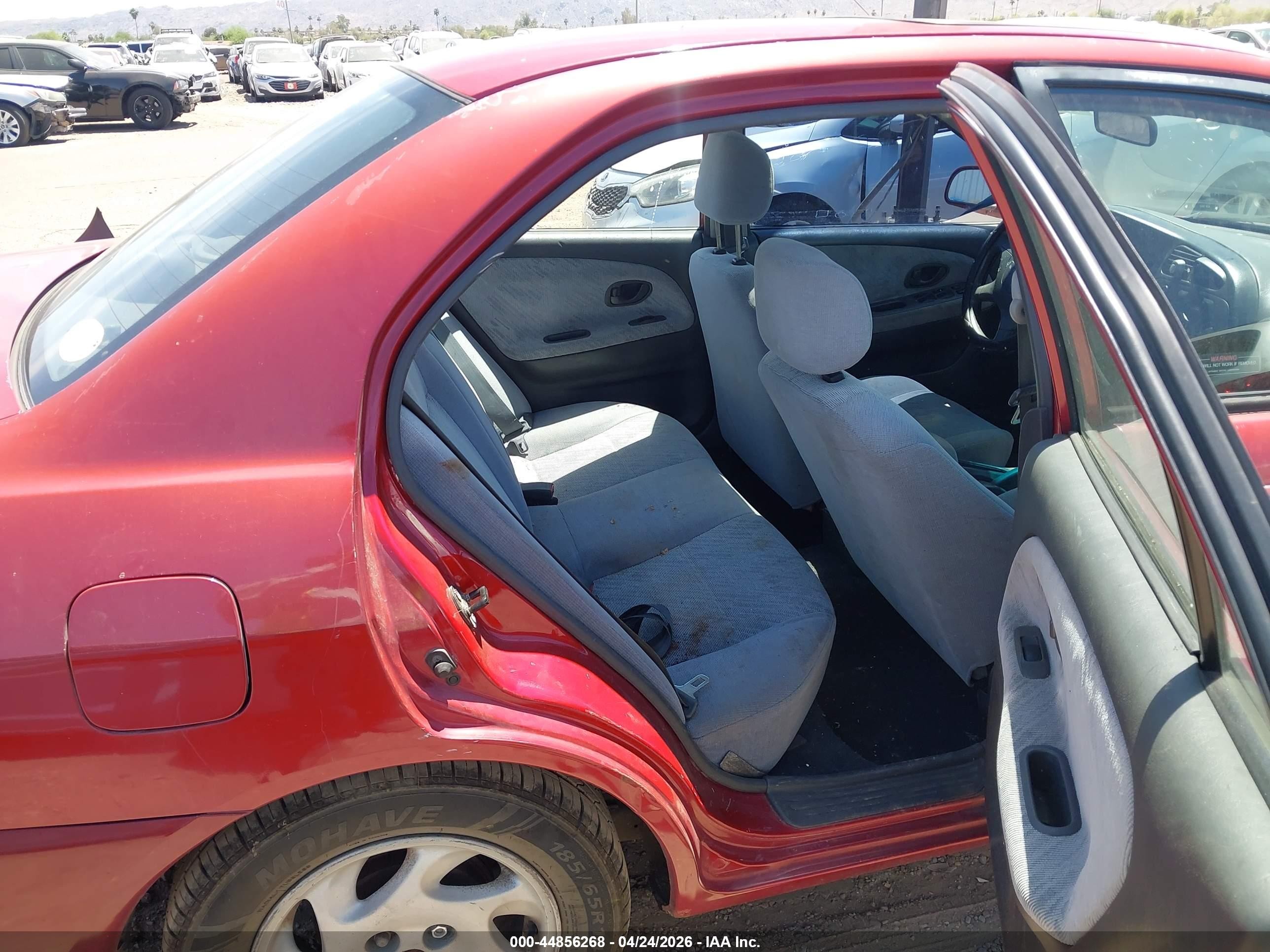 2001 Mitsubishi Mirage Ls Красный vin: JA3AY36CX1U016277