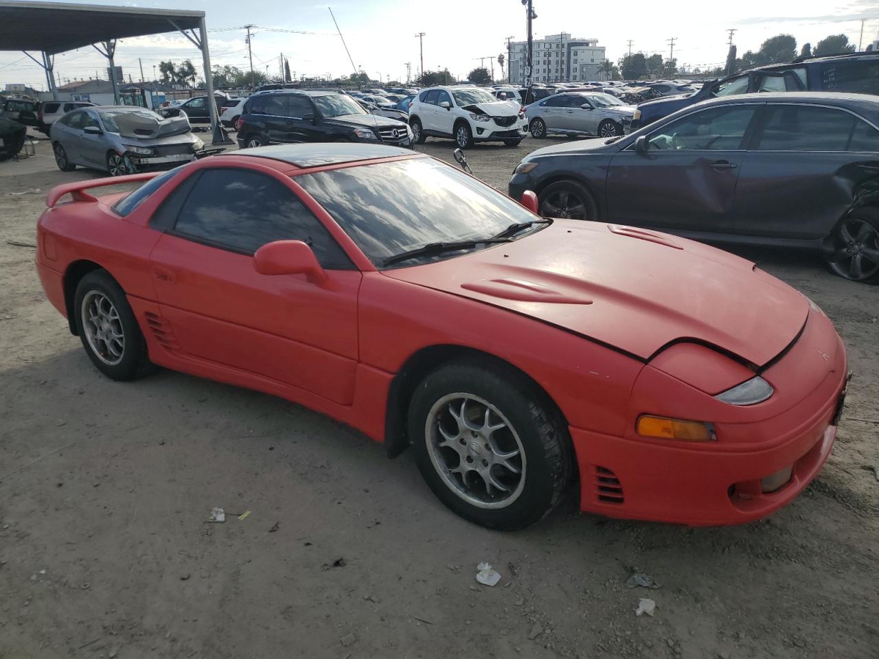 1993 Mitsubishi 3000 Gt Sl Red vin: JA3BM64J6PY015938