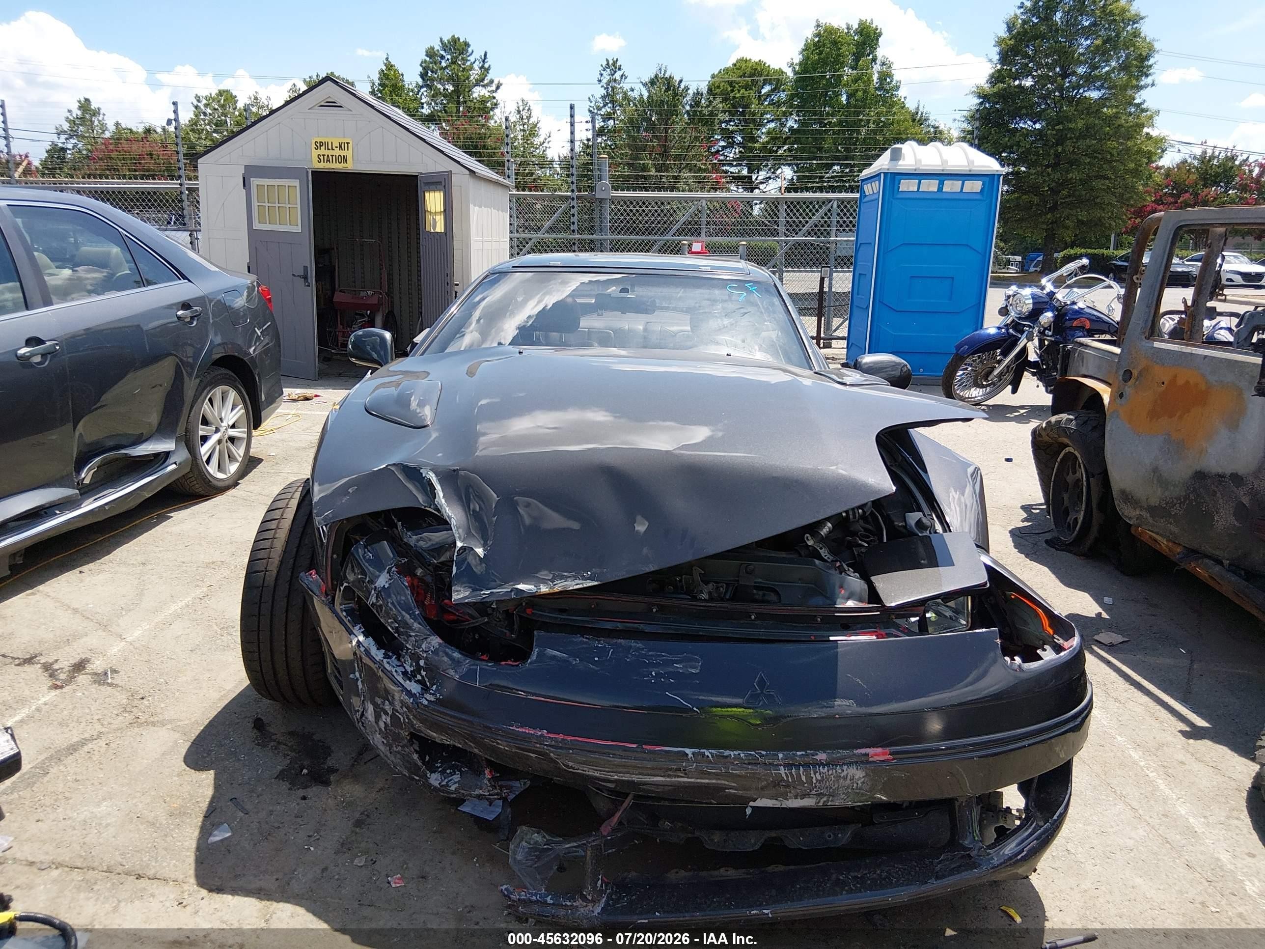1993 Mitsubishi 3000 Gt Vr4 Gray vin: JA3BN74K6PY030192