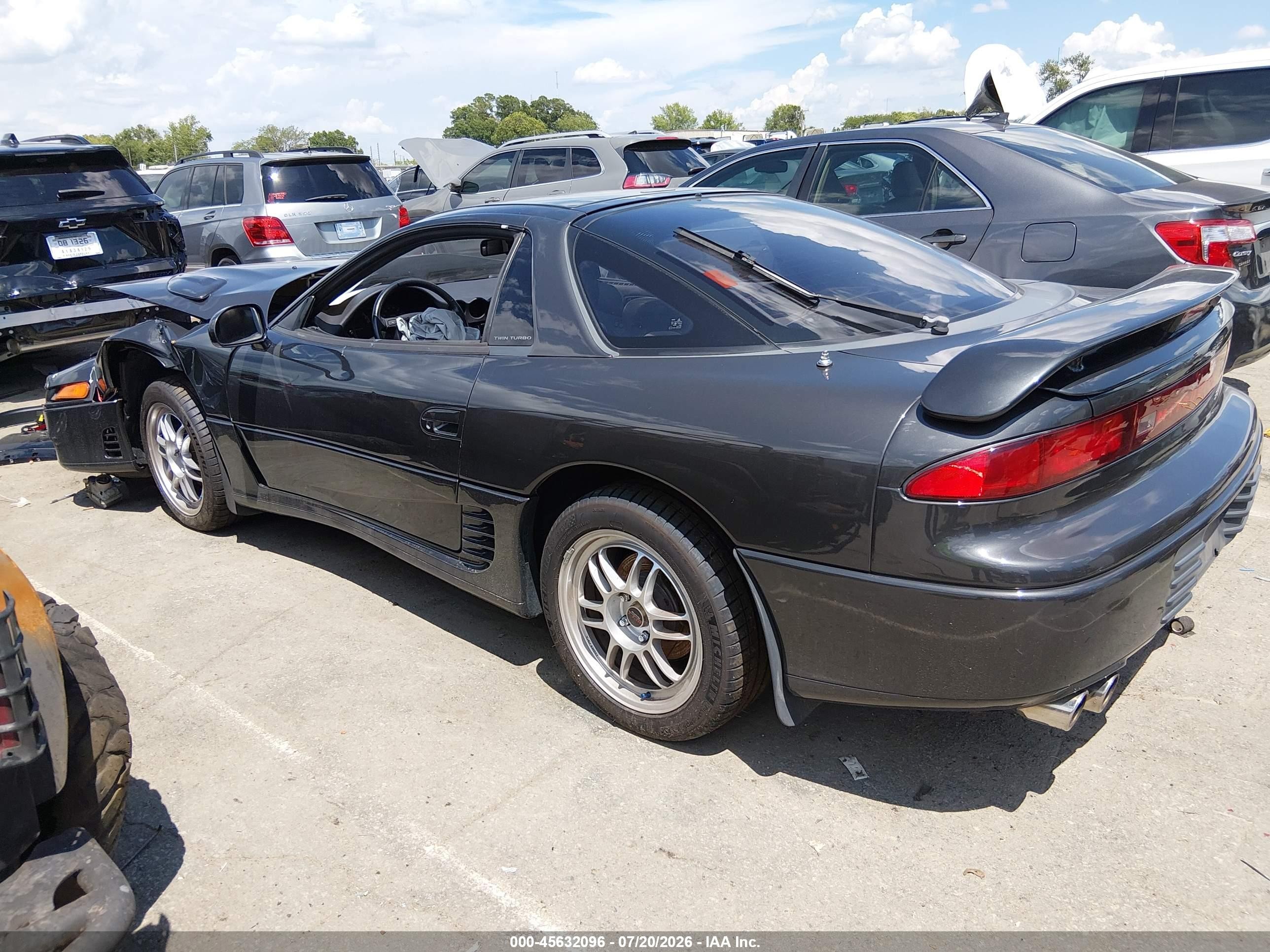 1993 Mitsubishi 3000 Gt Vr4 Gray vin: JA3BN74K6PY030192