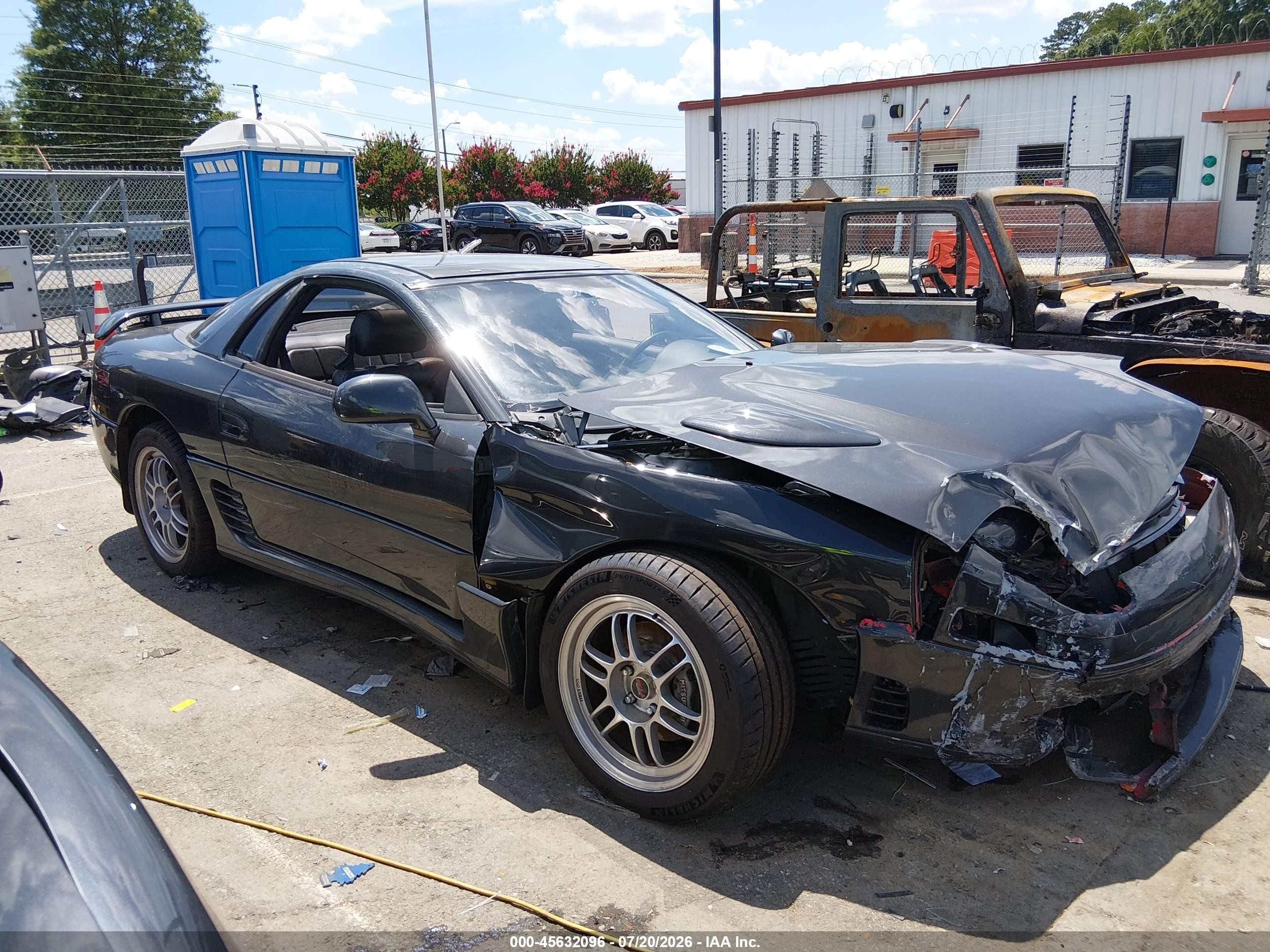 1993 Mitsubishi 3000 Gt Vr4 Gray vin: JA3BN74K6PY030192