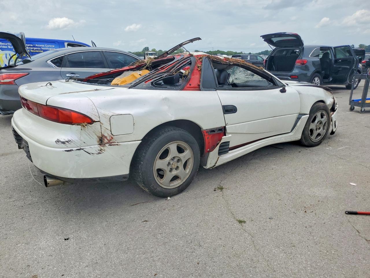 1991 Mitsubishi 3000 Gt White vin: JA3XD54B5MY027177
