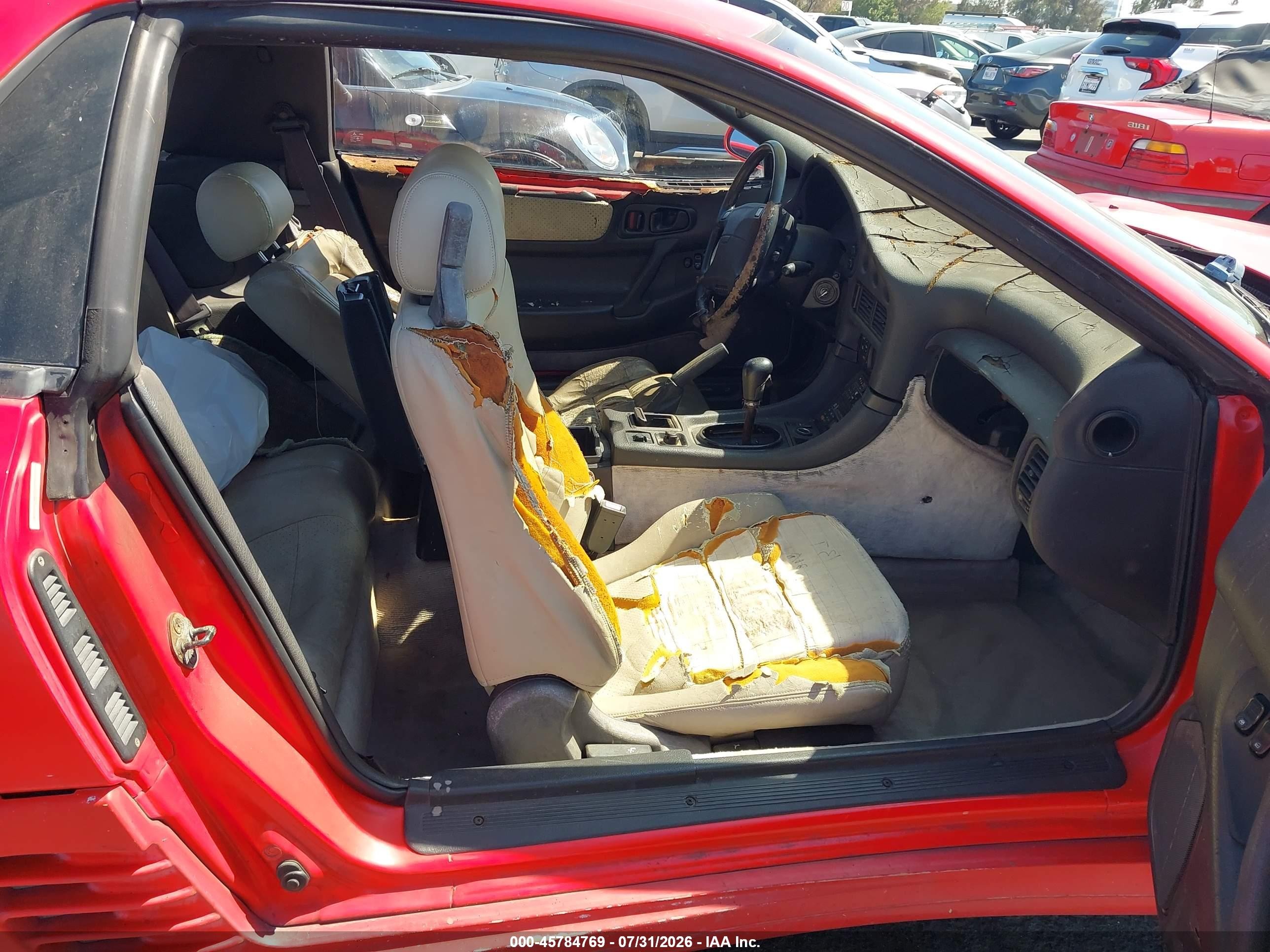 1991 Mitsubishi 3000 Gt Sl Red vin: JA3XD64B1MY008261