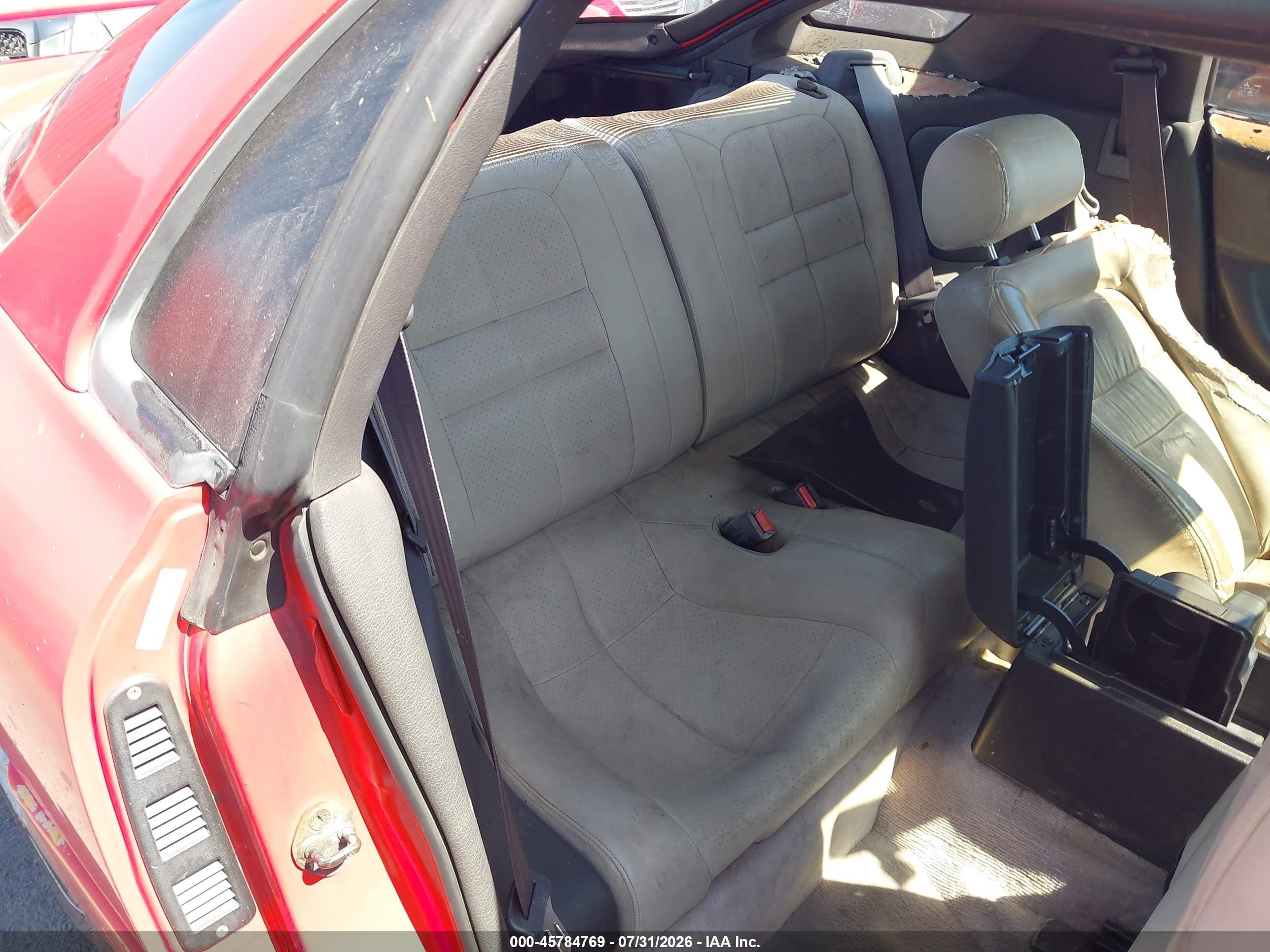 1991 Mitsubishi 3000 Gt Sl Red vin: JA3XD64B1MY008261