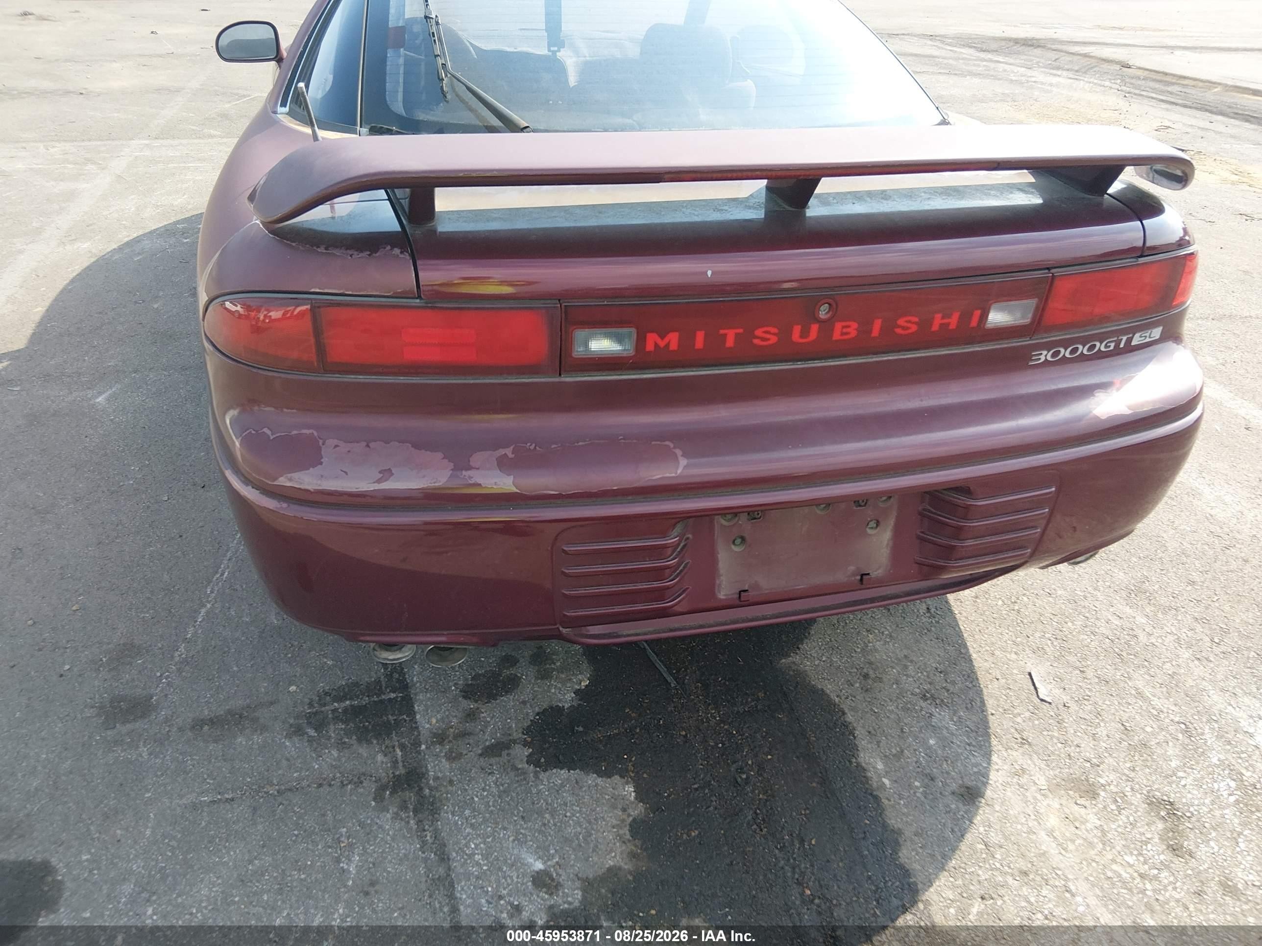 1992 Mitsubishi 3000 Gt Sl Red vin: JA3XD64BXNY023472