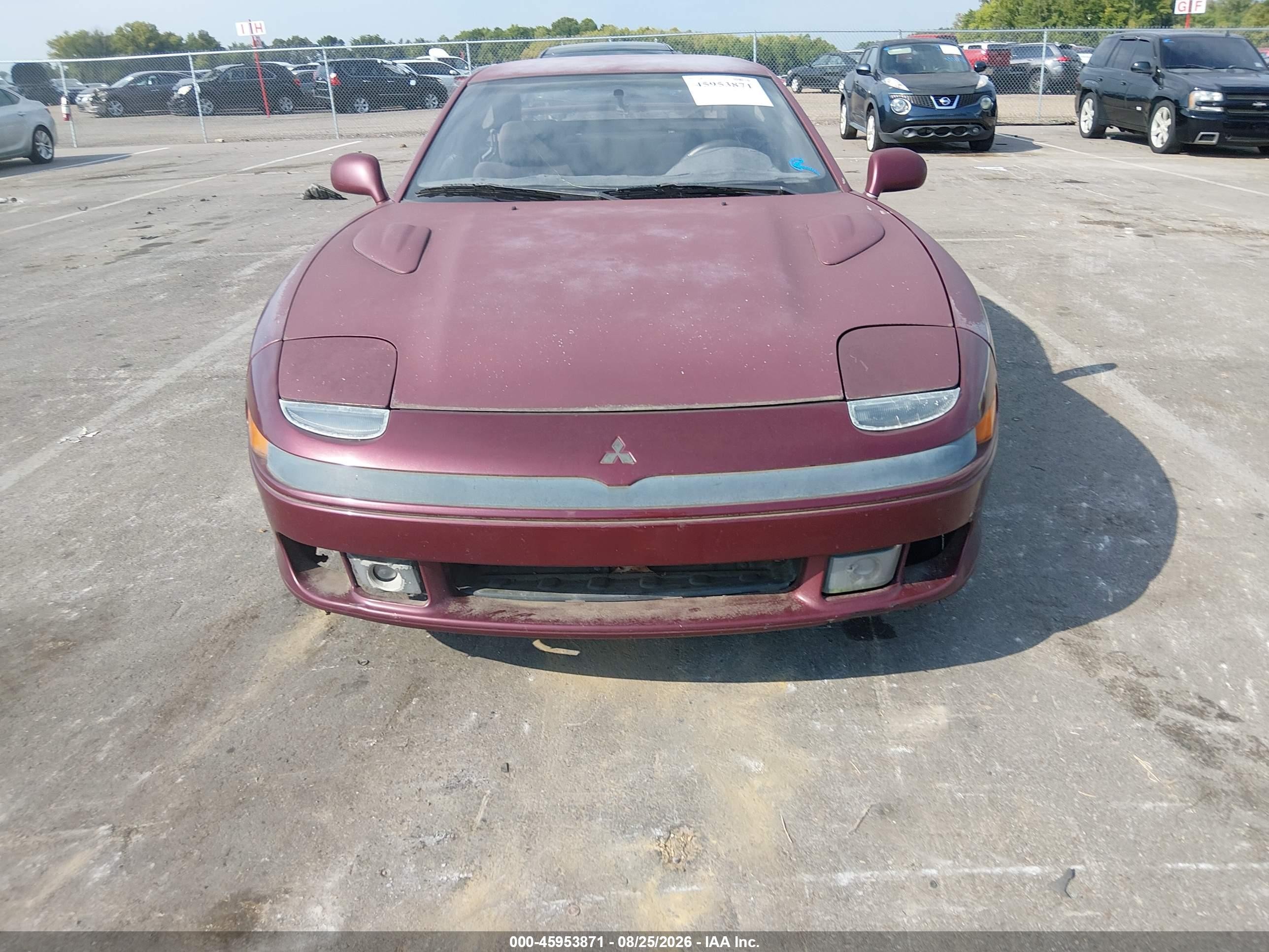 1992 Mitsubishi 3000 Gt Sl Red vin: JA3XD64BXNY023472