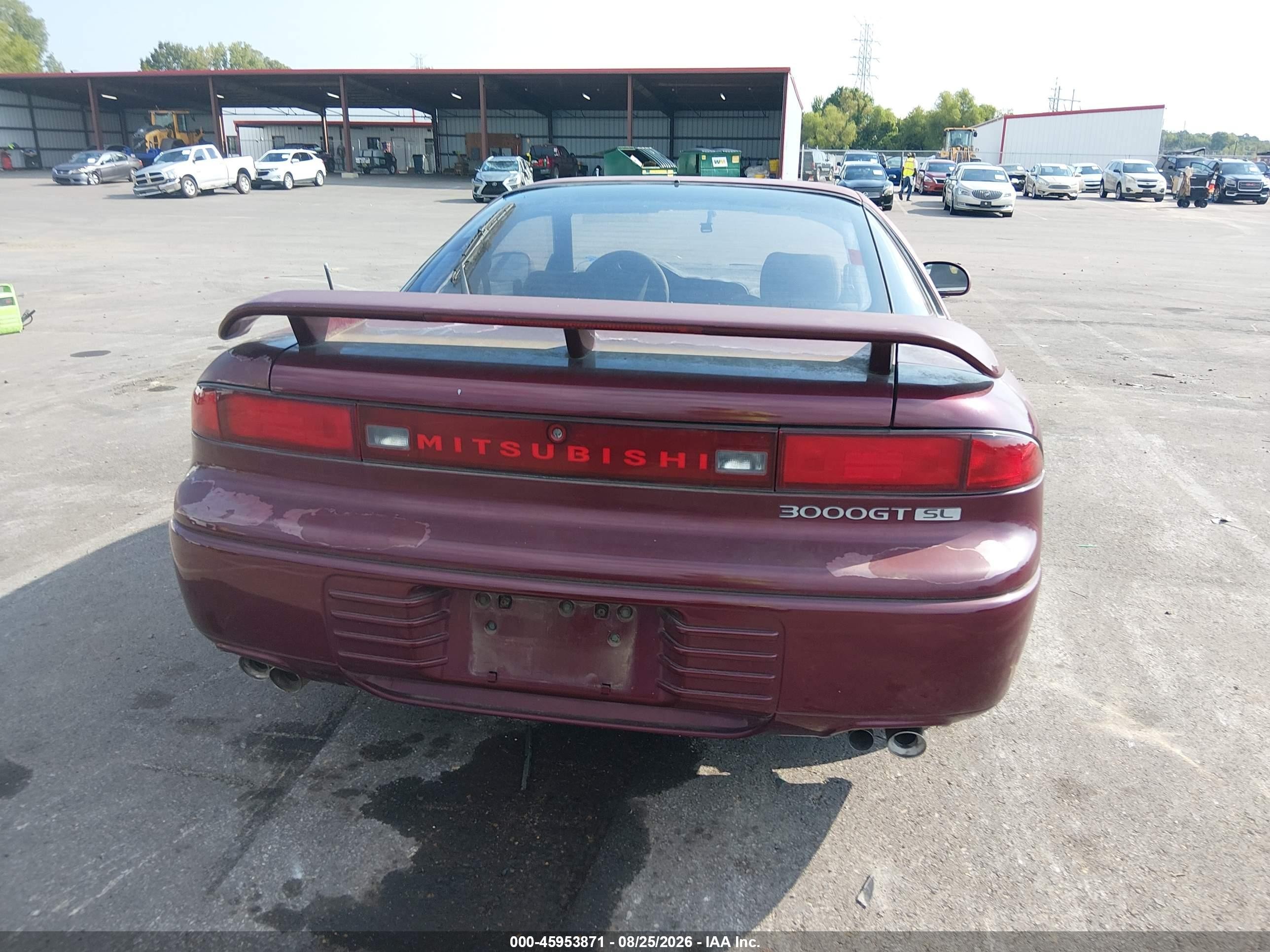 1992 Mitsubishi 3000 Gt Sl Red vin: JA3XD64BXNY023472