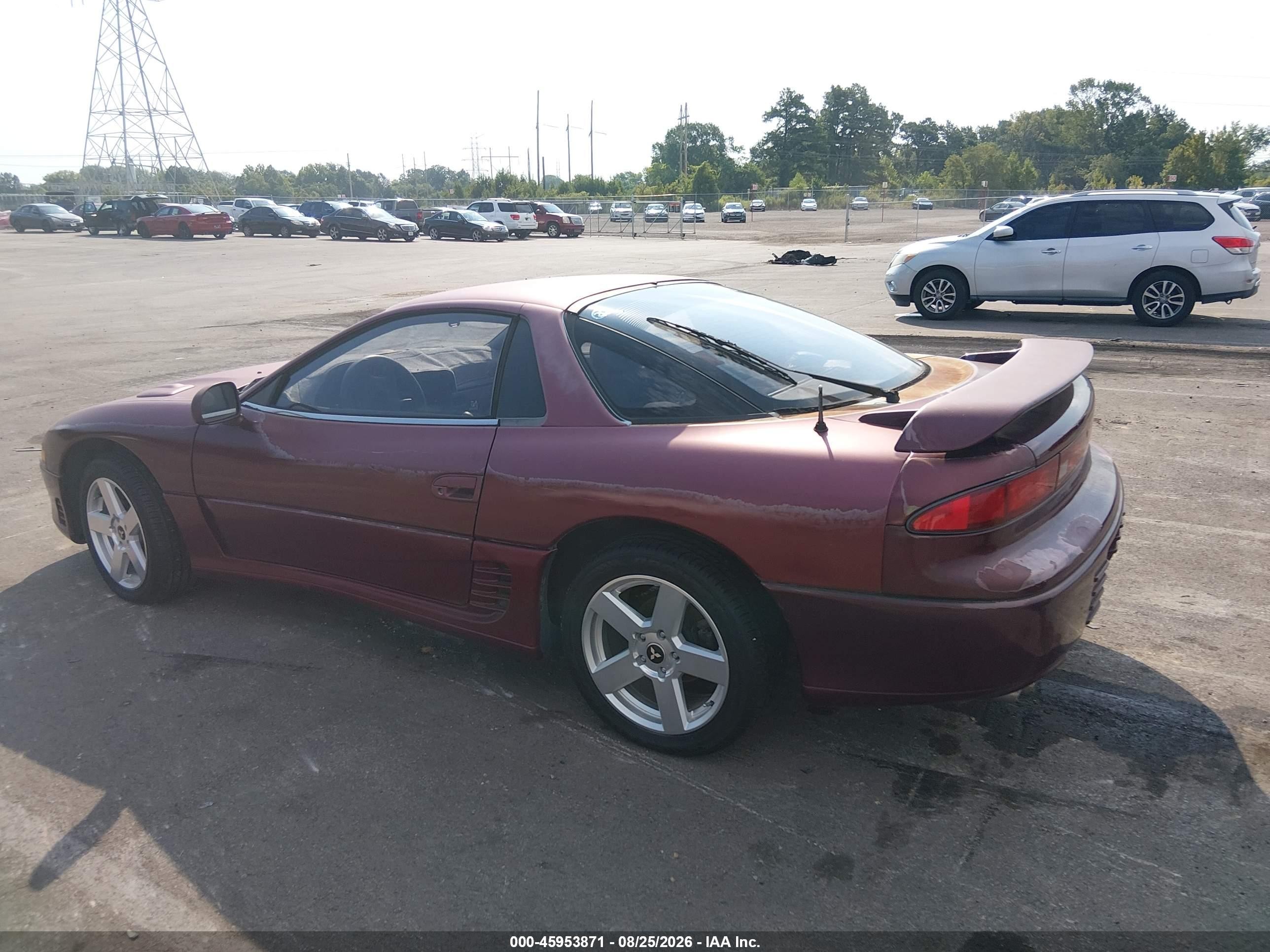 1992 Mitsubishi 3000 Gt Sl Red vin: JA3XD64BXNY023472