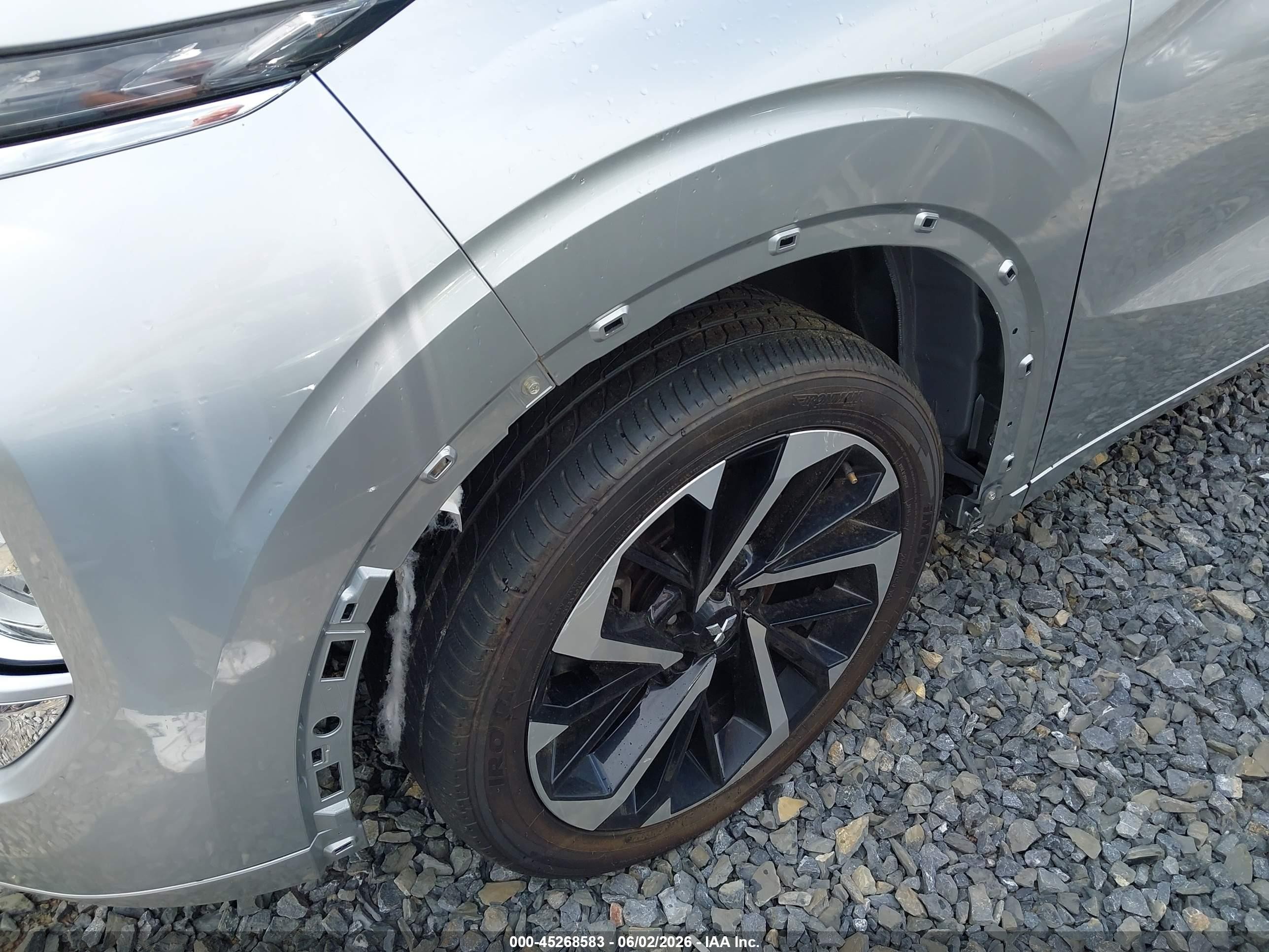 2022 Mitsubishi Outlander Sel 2.5 S-awc Silver vin: JA4j4VA87NZ075401