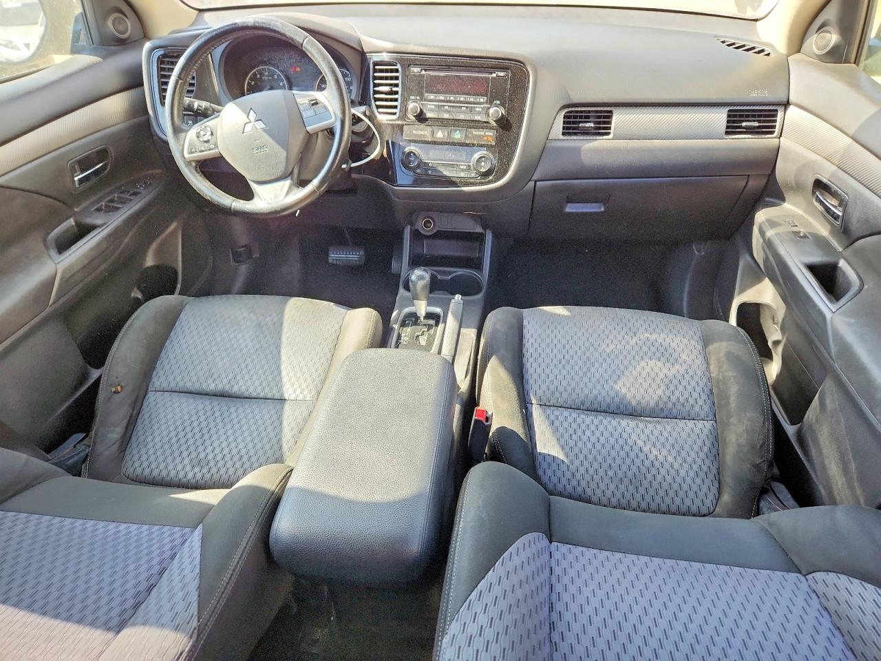 2015 Mitsubishi Outlander Es Blue vin: JA4AD2A31FZ003212