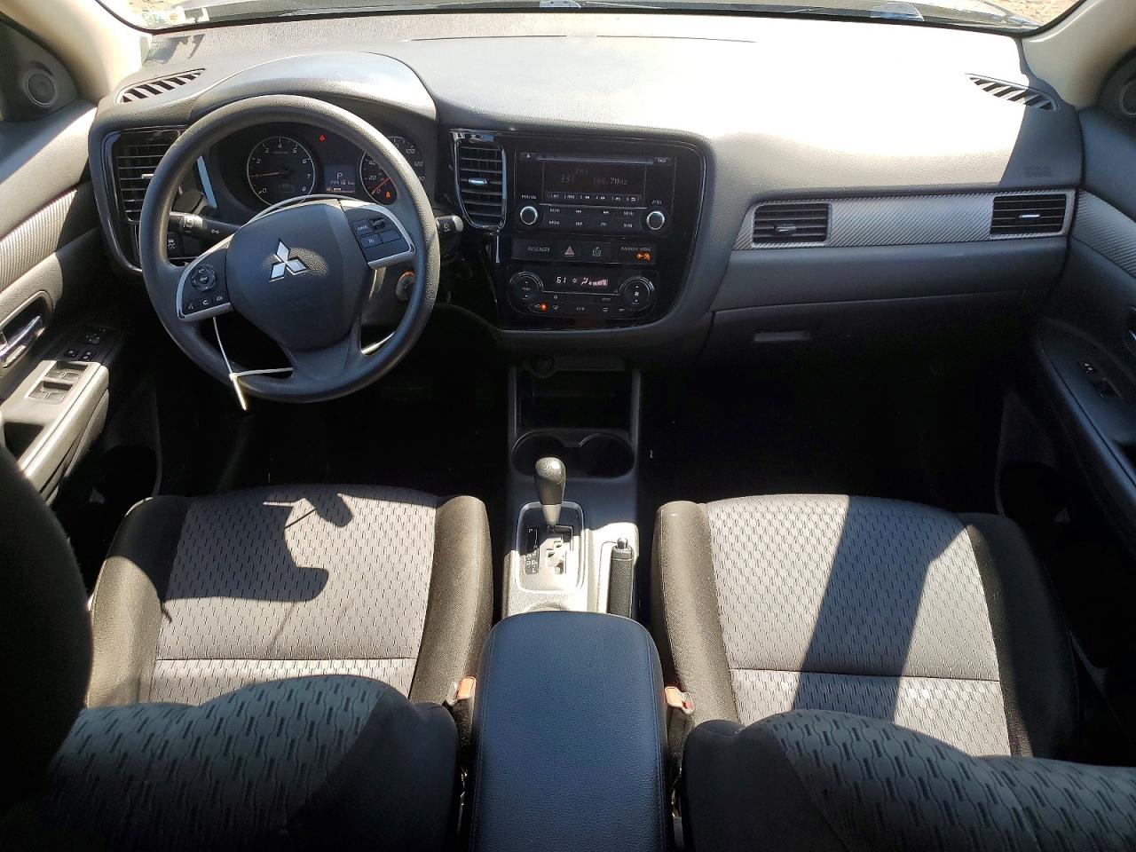 2014 Mitsubishi Outlander Es Gray vin: JA4AD2A32EZ000513