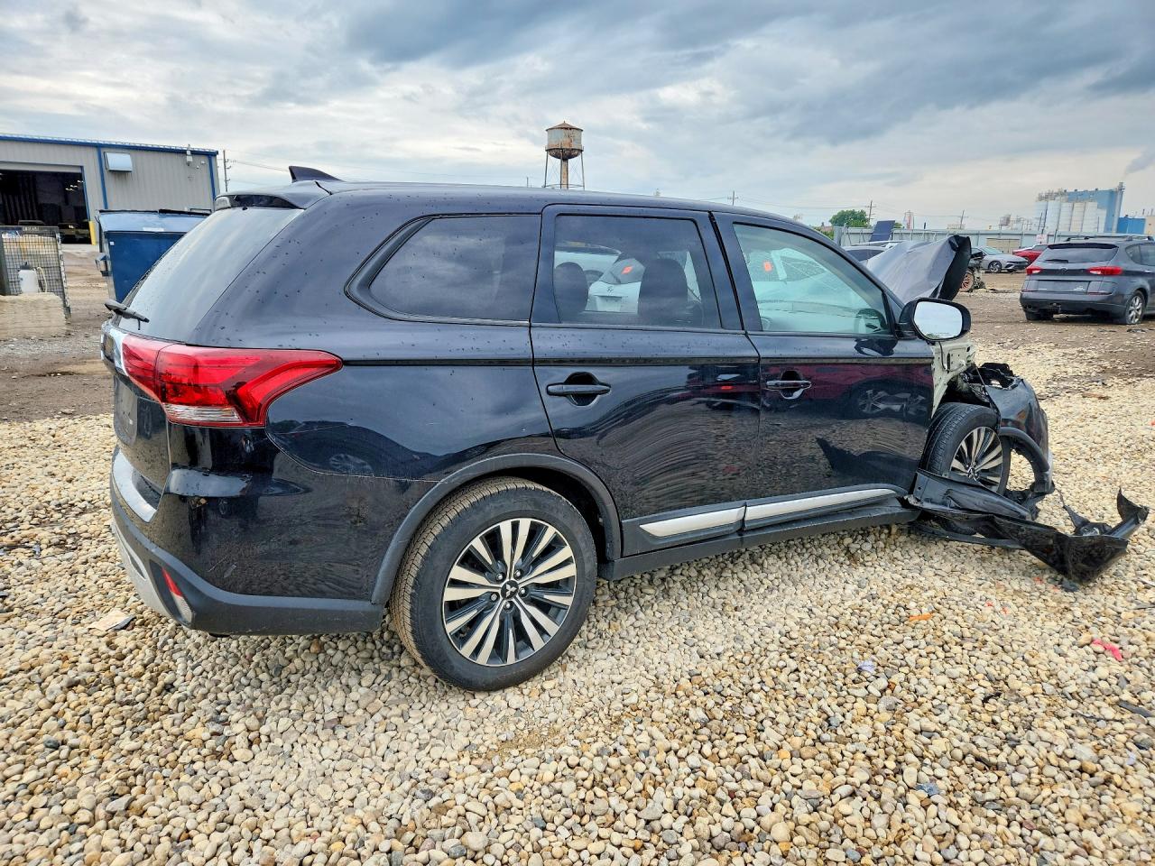 2020 Mitsubishi Outlander Es Black vin: JA4AD2A32LZ004624