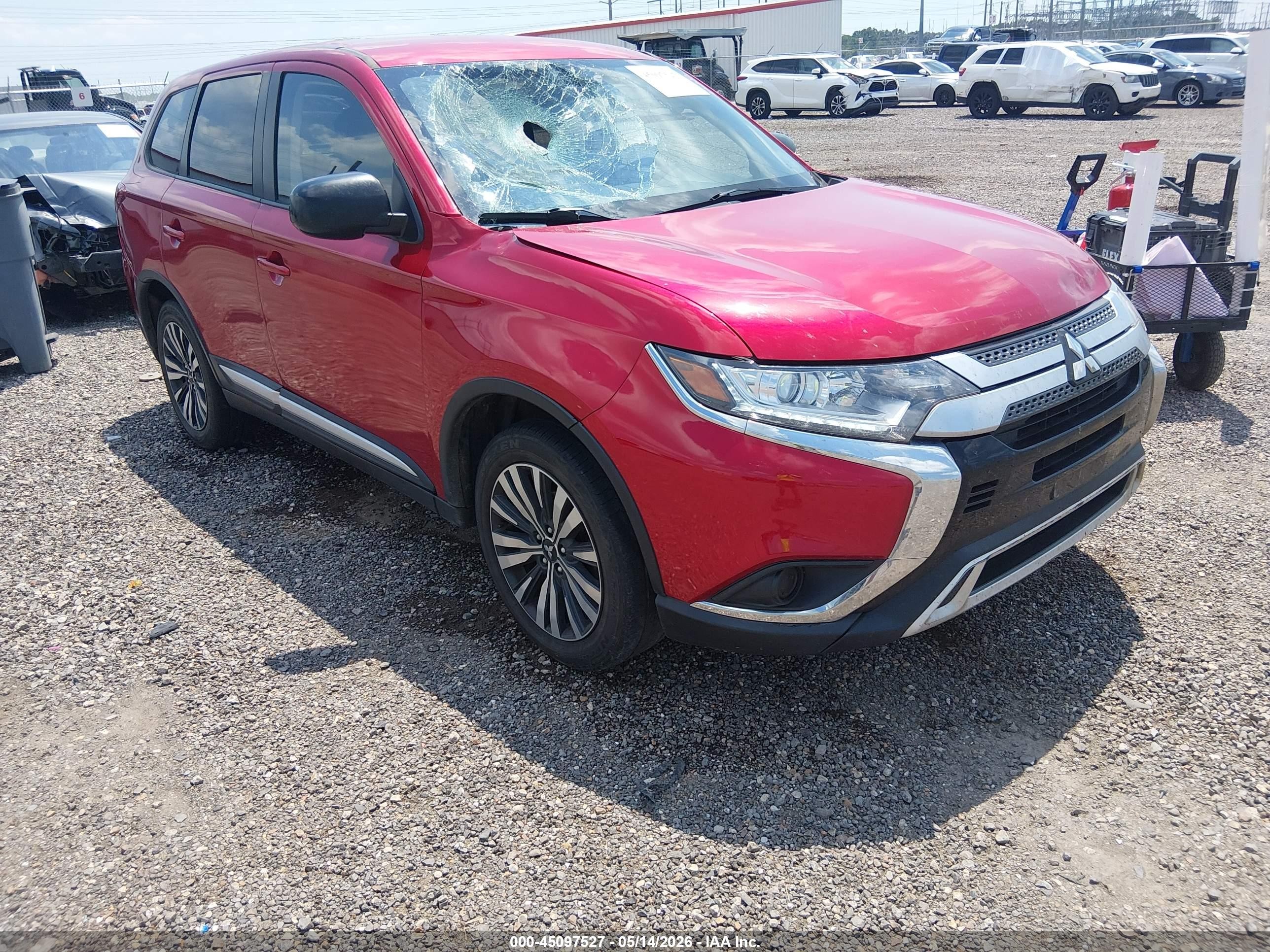 2020 Mitsubishi Outlander Es 2.4 Red vin: JA4AD2A32LZ033265