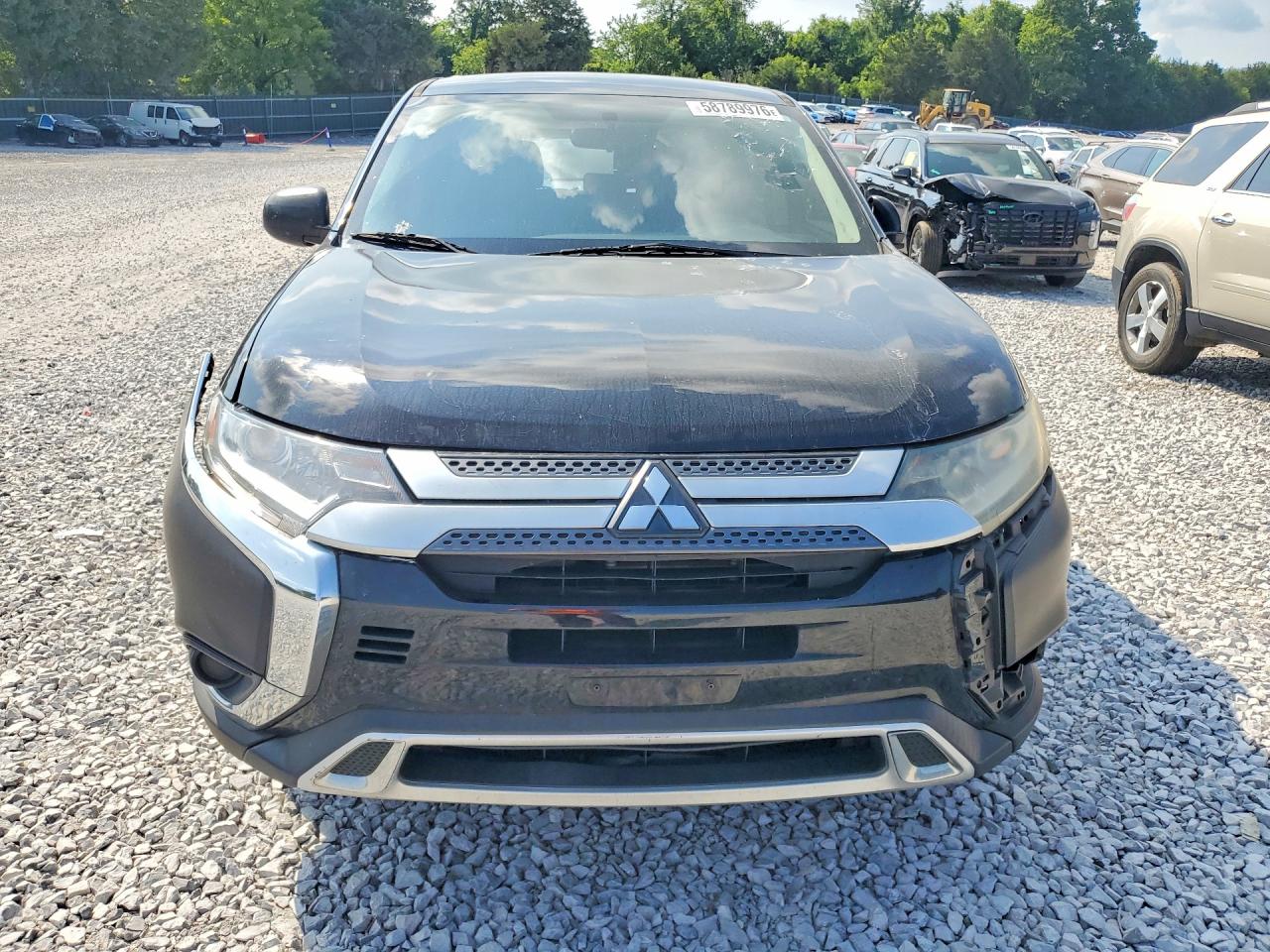 2019 Mitsubishi Outlander Black vin: JA4AD2A33KZ004310