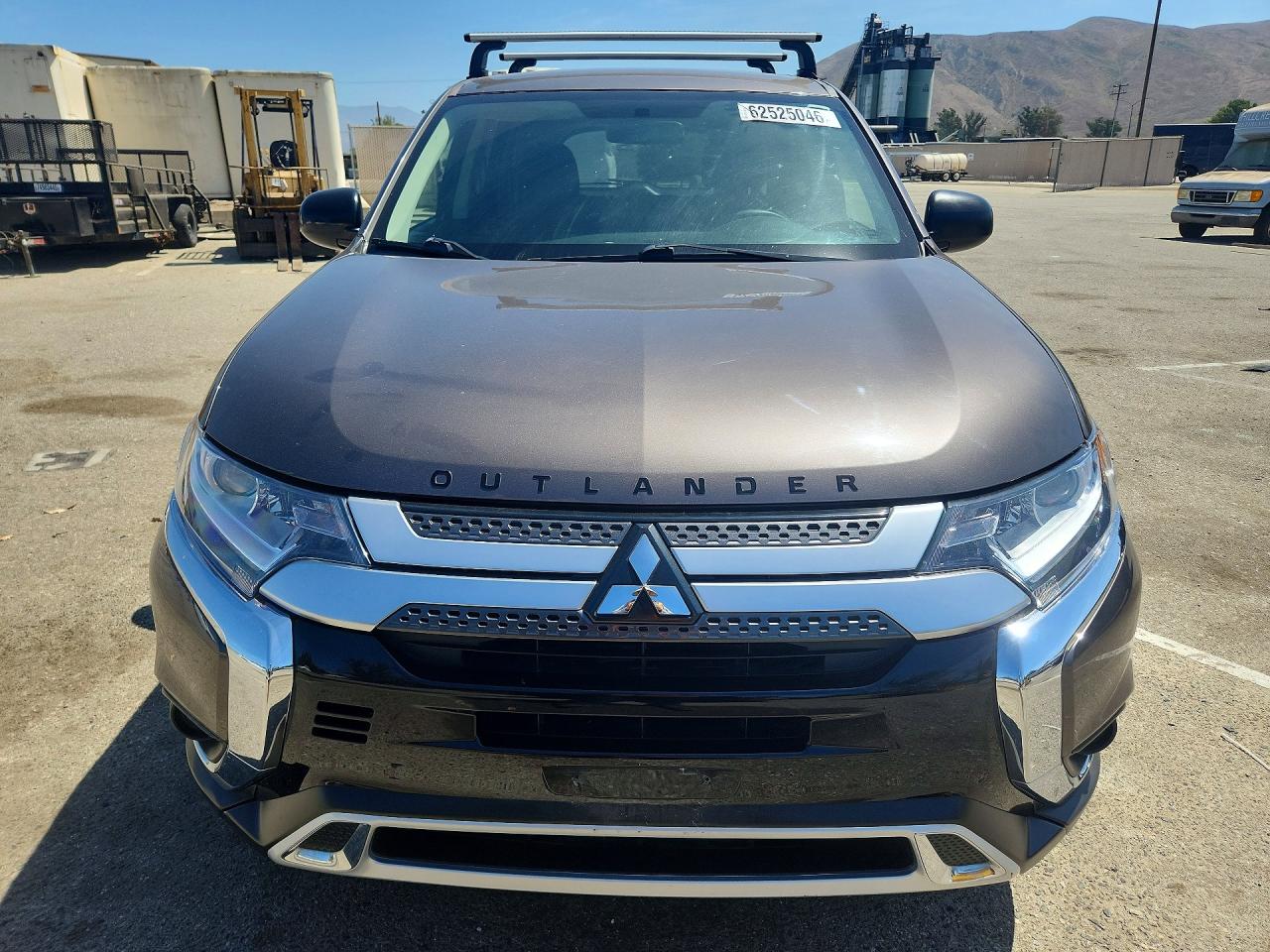 2019 Mitsubishi Outlander Es Gray vin: JA4AD2A33KZ008082