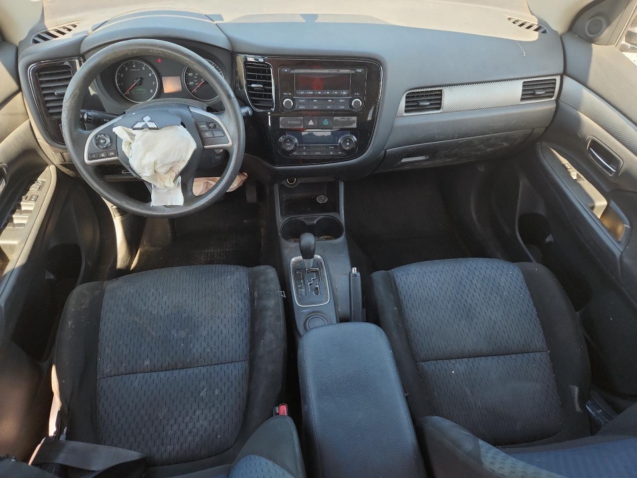 2014 Mitsubishi Outlander Es Black vin: JA4AD2A34EZ004143