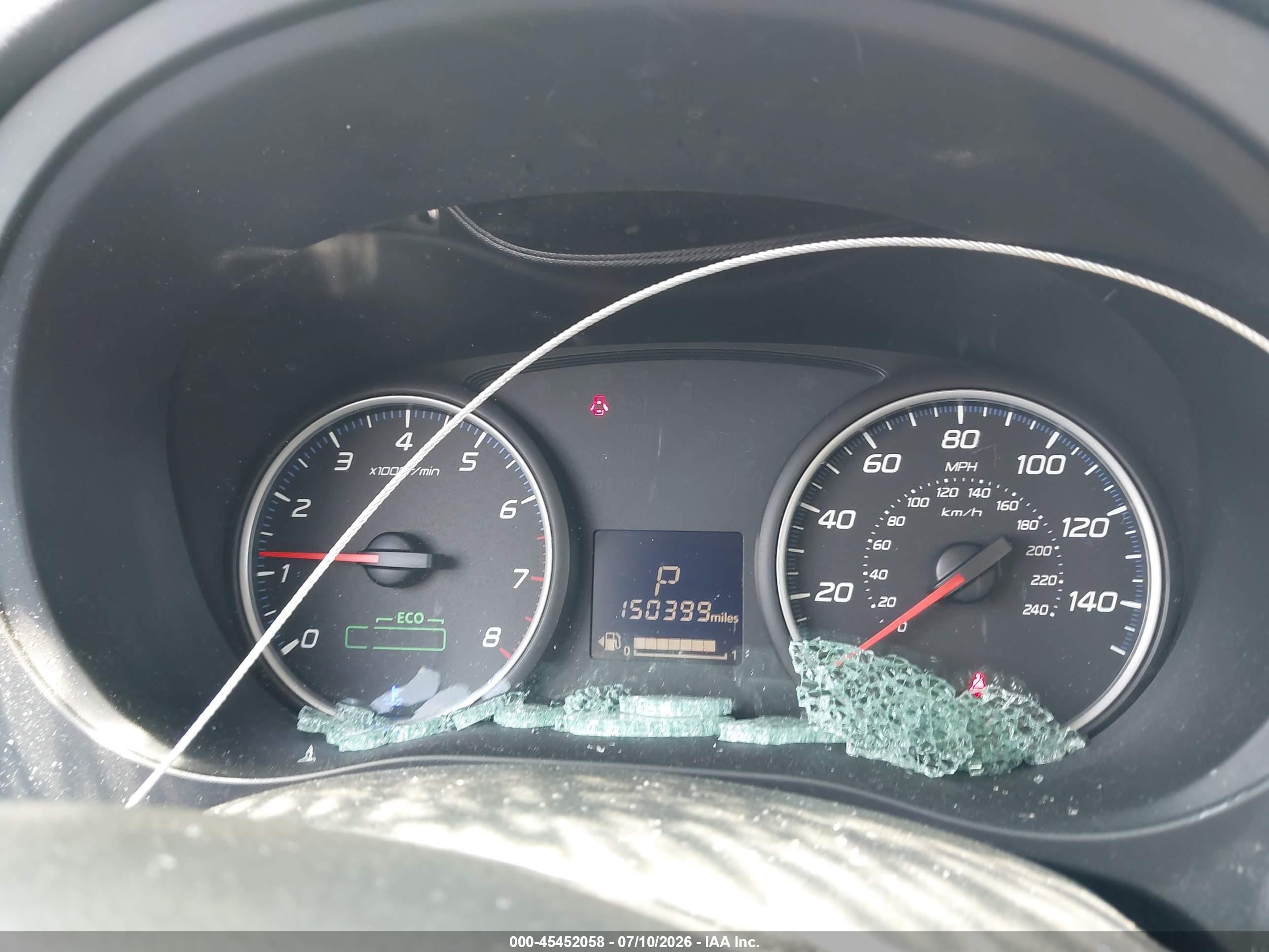 2014 Mitsubishi Outlander Es Blue vin: JA4AD2A34EZ017118