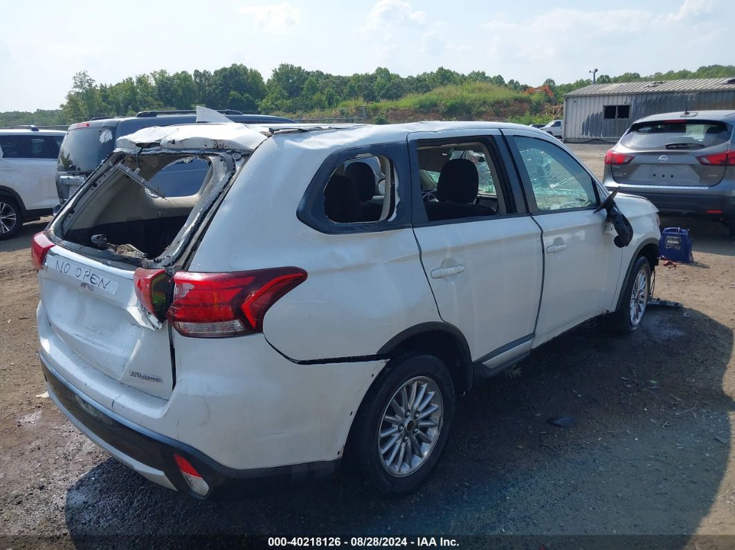 2017 Mitsubishi Outlander Es Белый vin: JA4AD2A34HZ057848