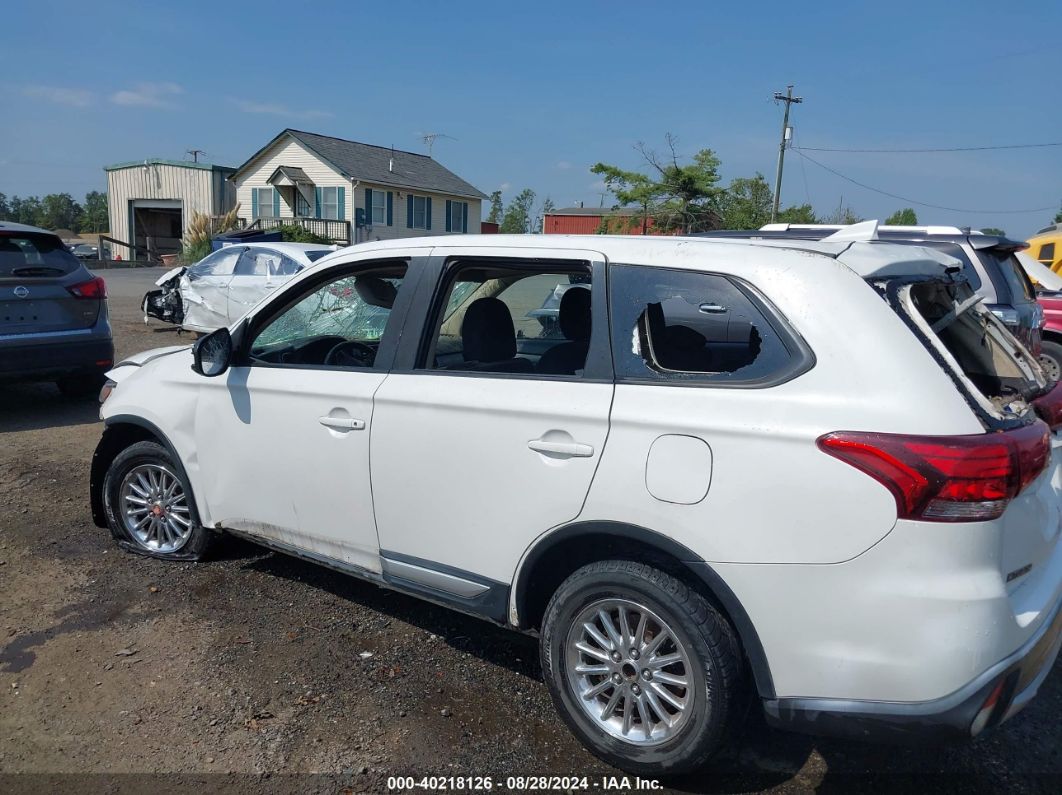 2017 Mitsubishi Outlander Es Белый vin: JA4AD2A34HZ057848
