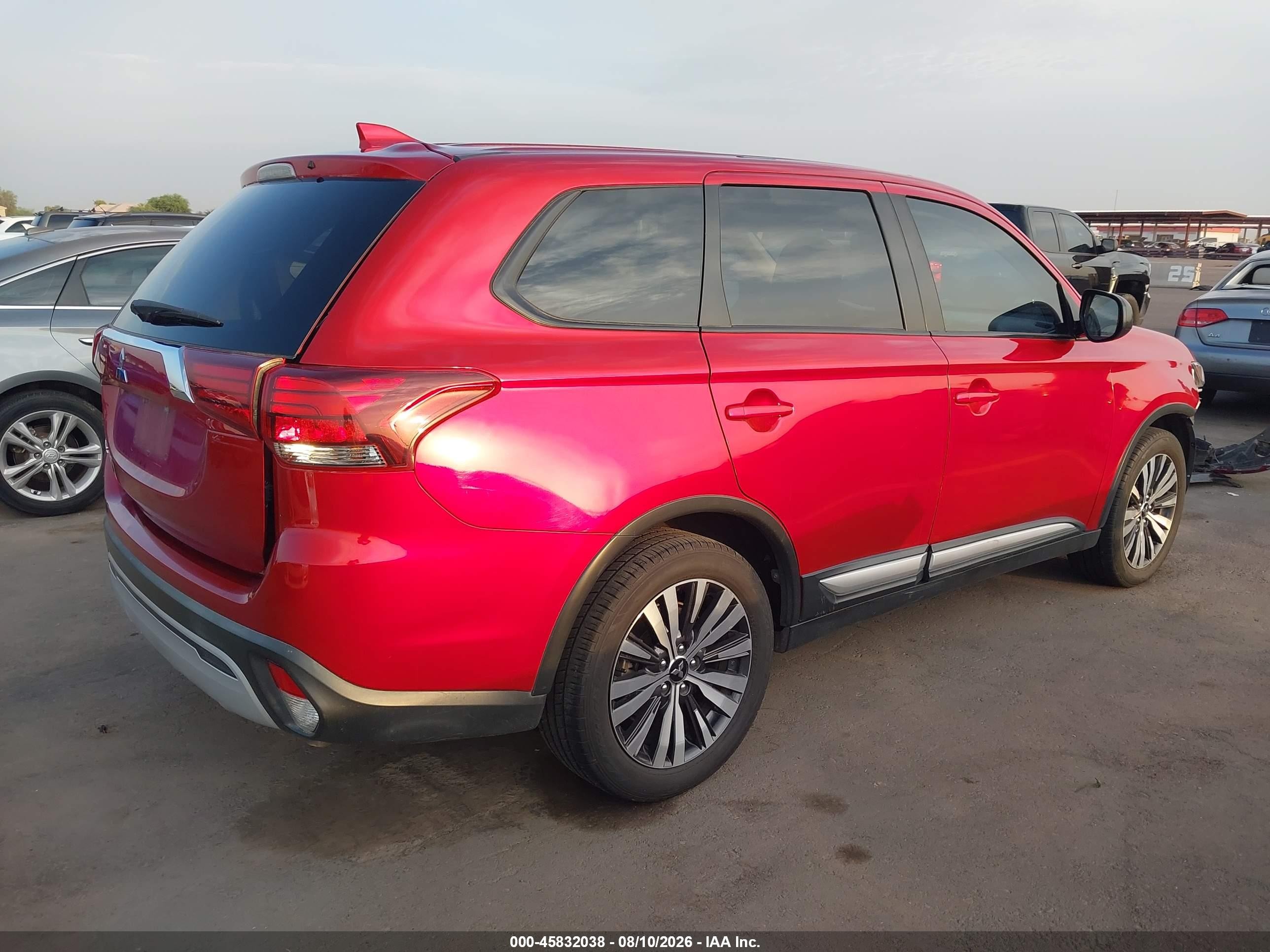 2020 Mitsubishi Outlander Es 2.4 Red vin: JA4AD2A34LZ000106