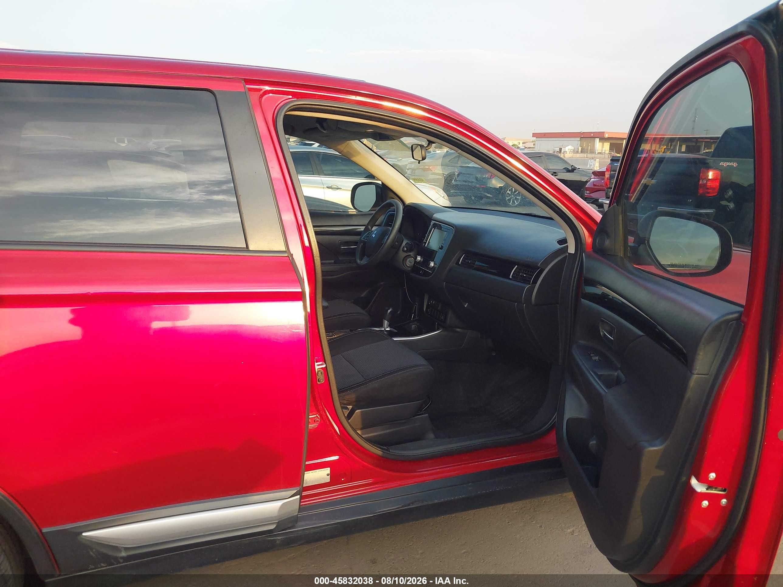 2020 Mitsubishi Outlander Es 2.4 Red vin: JA4AD2A34LZ000106