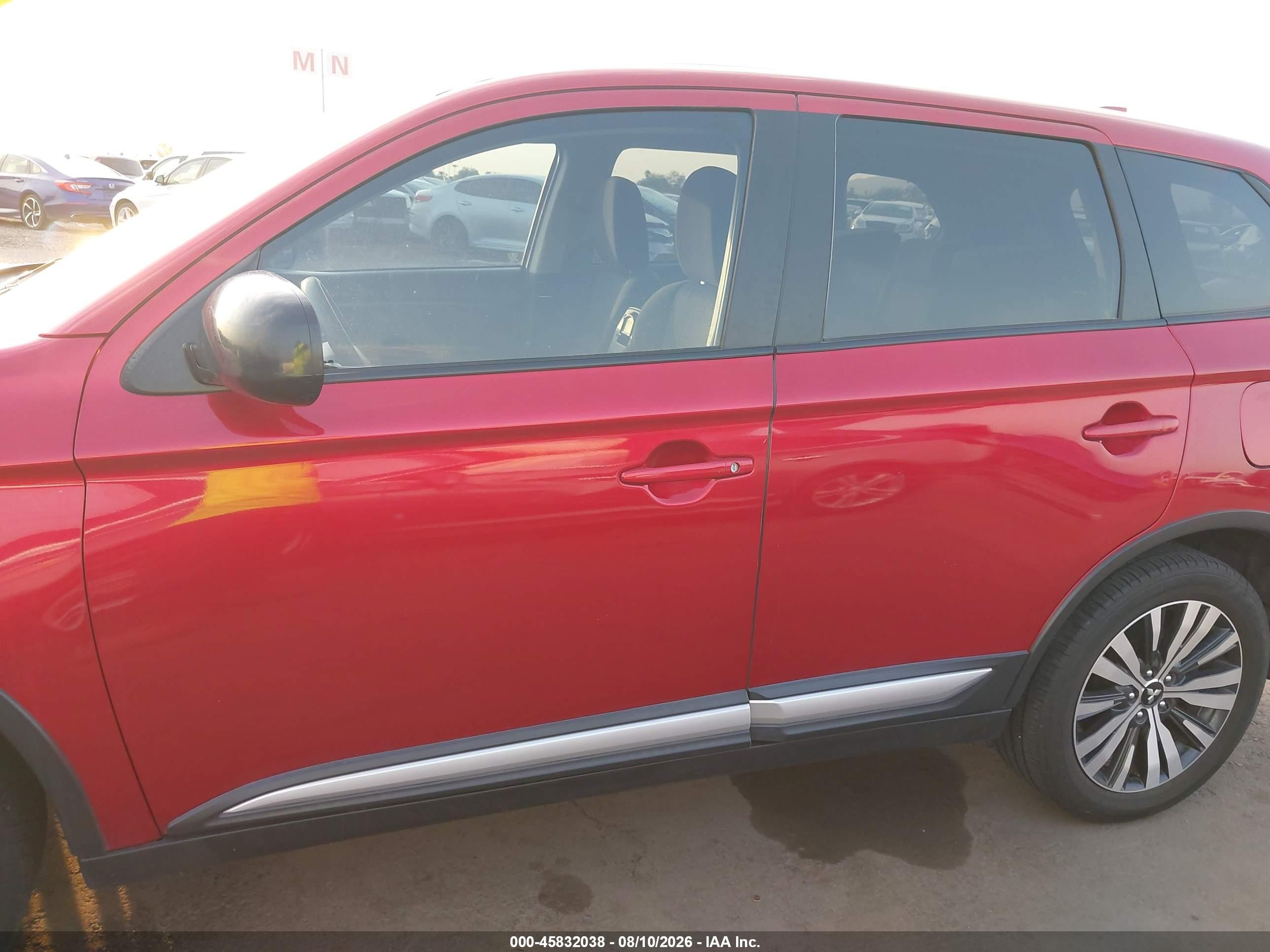 2020 Mitsubishi Outlander Es 2.4 Red vin: JA4AD2A34LZ000106