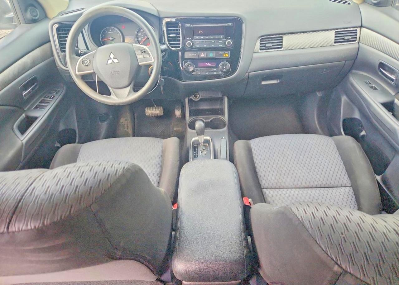 2014 Mitsubishi Outlander Es Серебряный vin: JA4AD2A37EZ008204