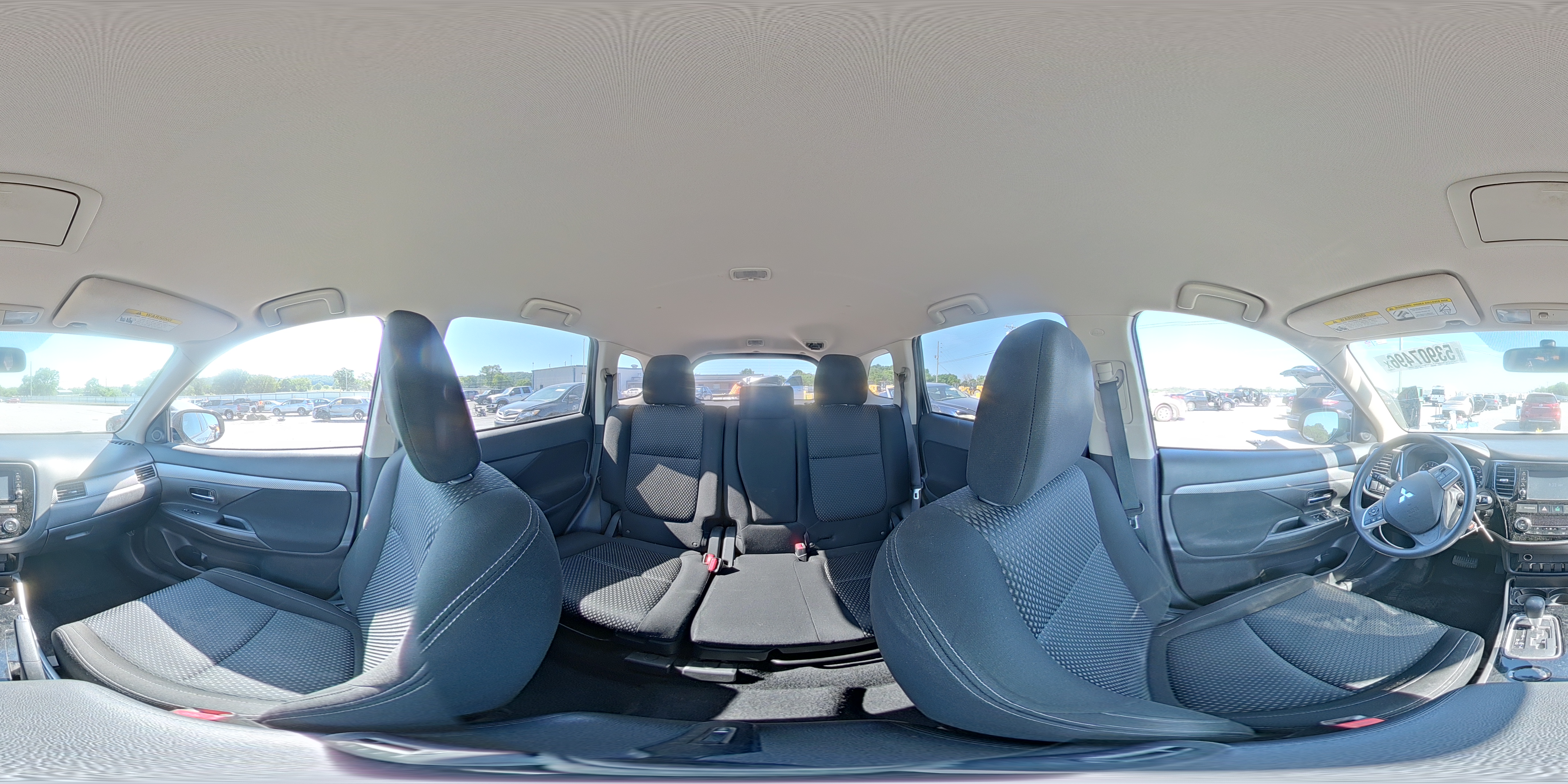 2018 Mitsubishi Outlander Es Gray vin: JA4AD2A37JZ052763