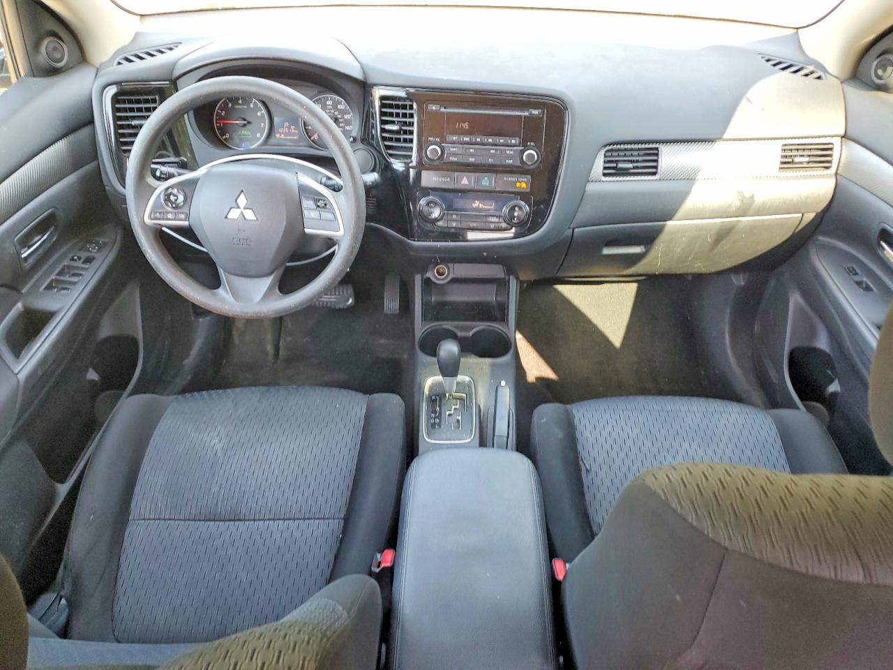 2014 Mitsubishi Outlander Es Черный vin: JA4AD2A3XEZ005961