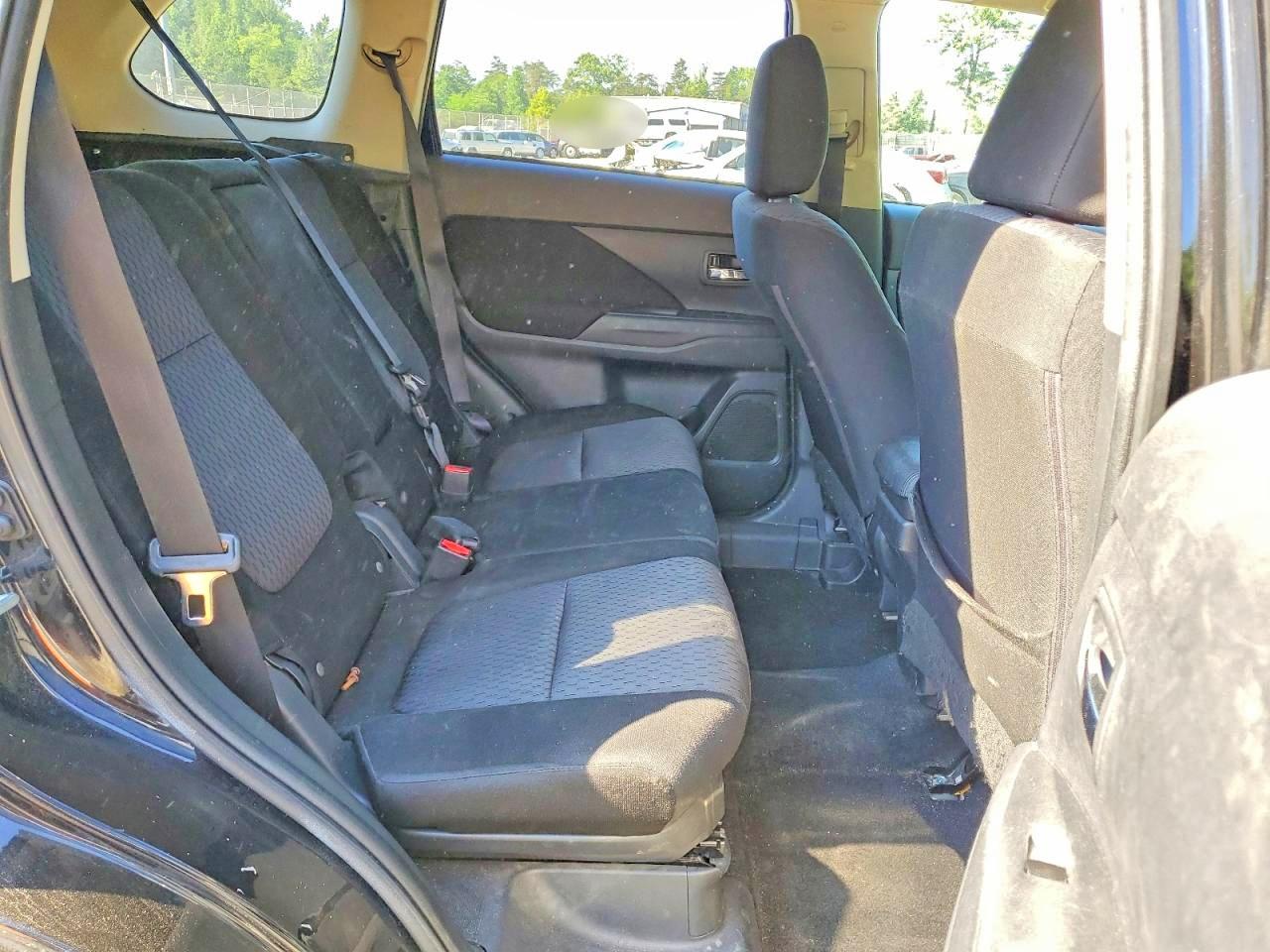 2014 Mitsubishi Outlander Es Черный vin: JA4AD2A3XEZ005961